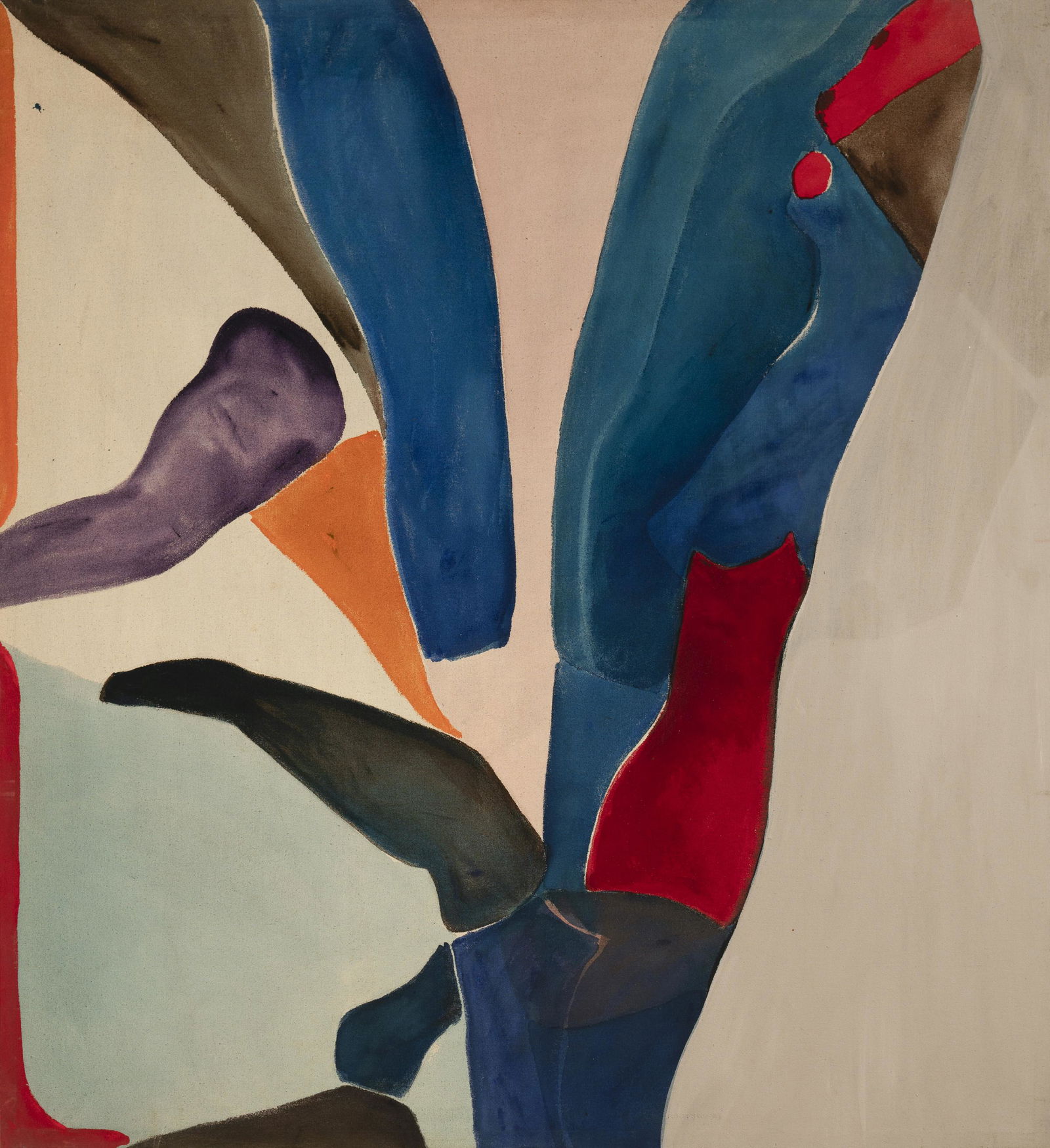 Jack Roth - Untitled: Lot 26 Jack Roth American (1927-2004) Untitled (1975) acrylic on canvas estate stamp and signature verso 42 x 38 1/2 inches Provenance: from the collection of a New York gallerist