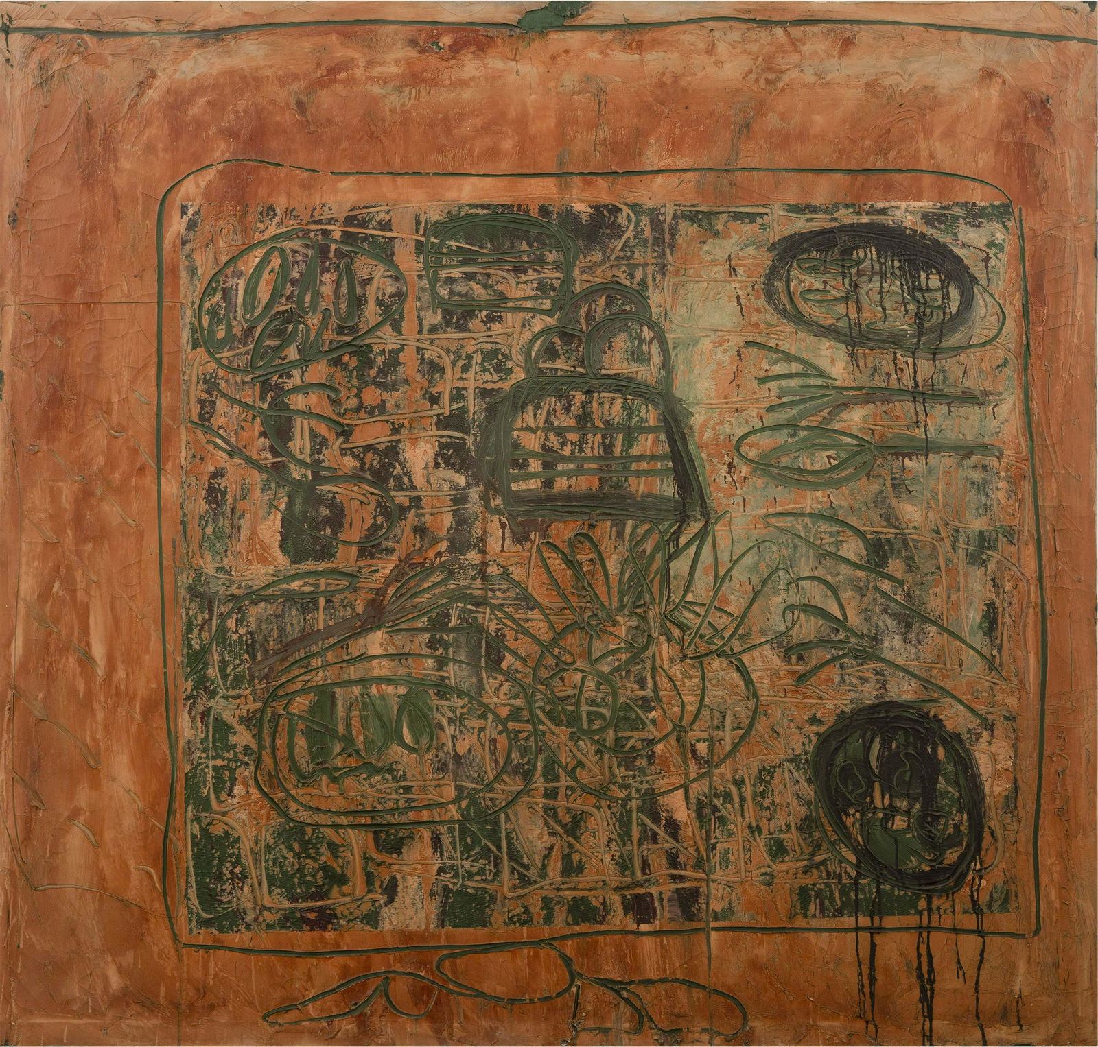 Jay Milder - Untitled: Lot 29 Jay Milder American (b. 1934) Untitled oil on canvas 69 x 66 inches Provenance: from the collection of Allan Stone Gallery