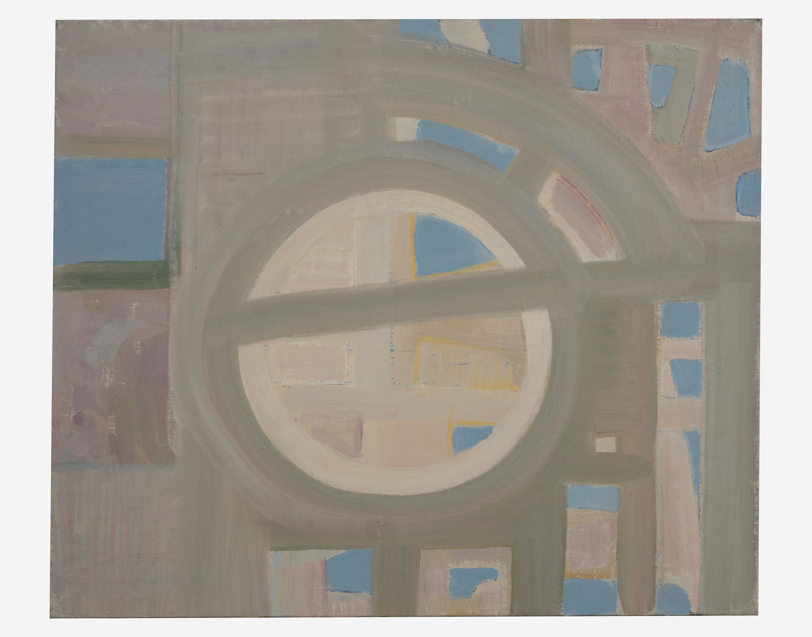 Benoît Gilsoul - Untitled (Gray composition I): Lot 63 Benoît Gilsoul Belgian (1914-2000) Untitled (Gray composition I) oil on canvas 20 x 24 inches Provenance: From the estate of Benoît Gilsoul