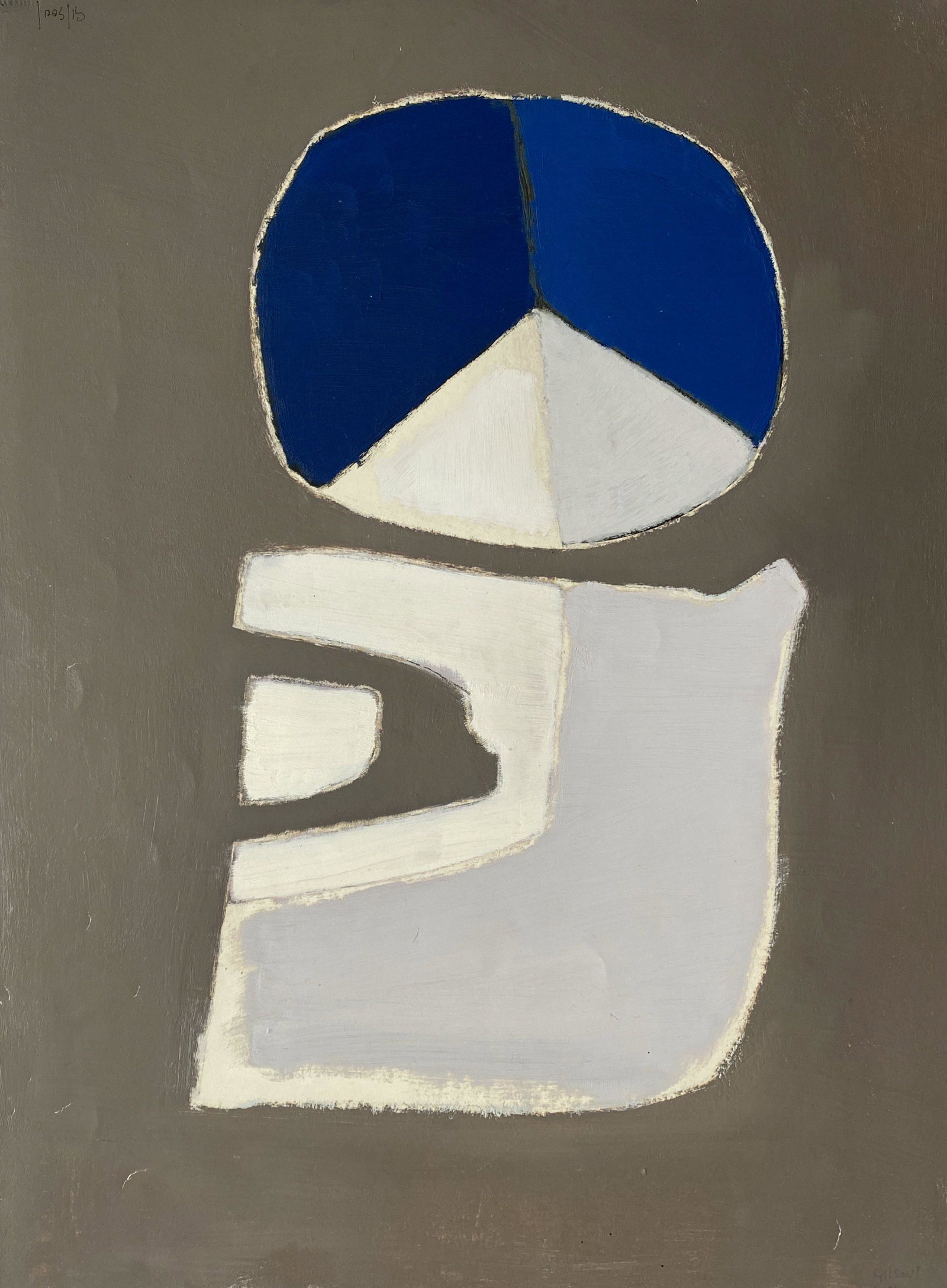Benoît Gilsoul - Hiver: Lot 55 Benoît Gilsoul Belgian (1914-2000) Hiver oil on paper signed lower right, signed upper left 30 x 22 1/4 inches Provenance: From the estate of Benoît Gilsoul