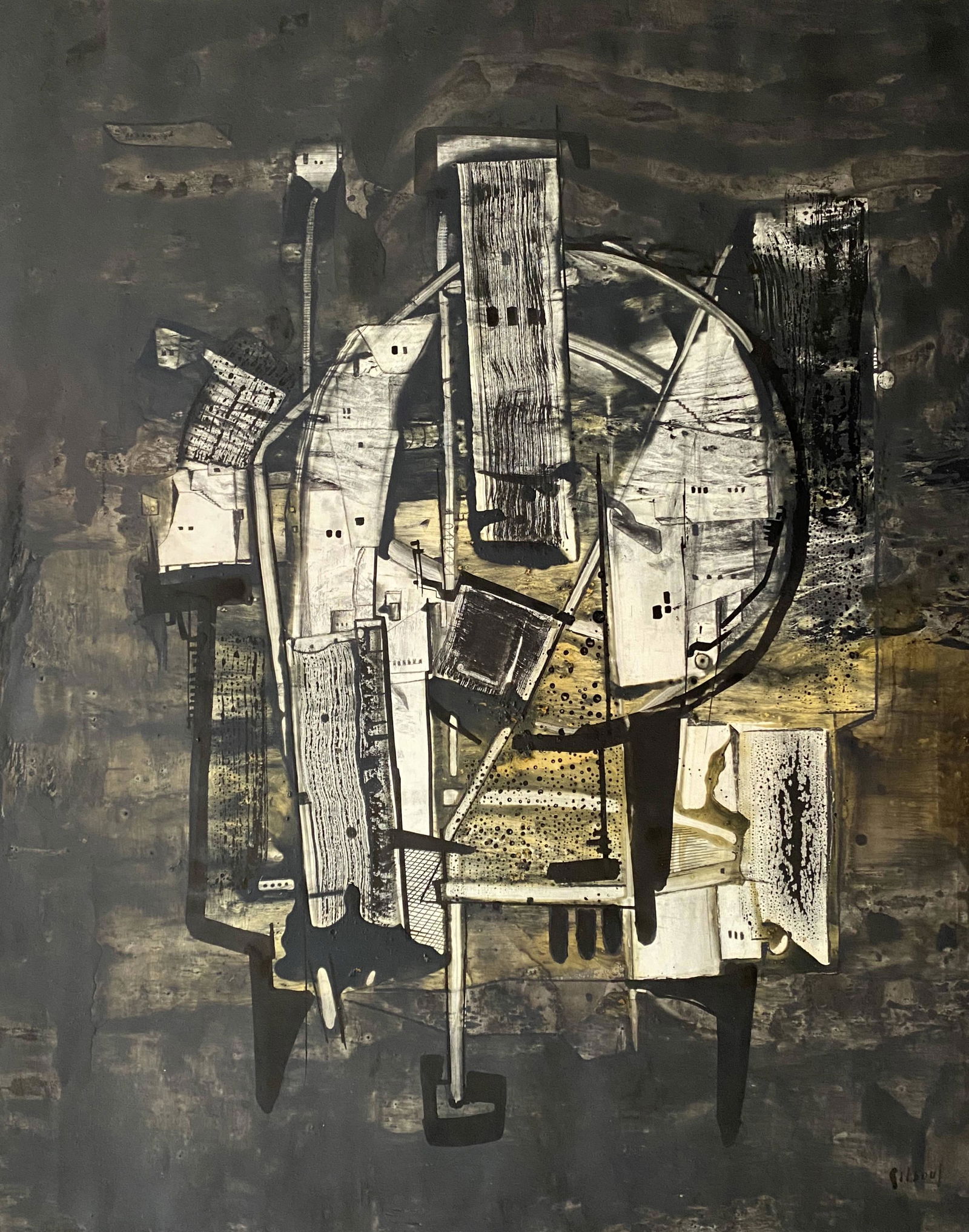 Benoît Gilsoul - Untitled (Monochrome composition III) (1 of 2)