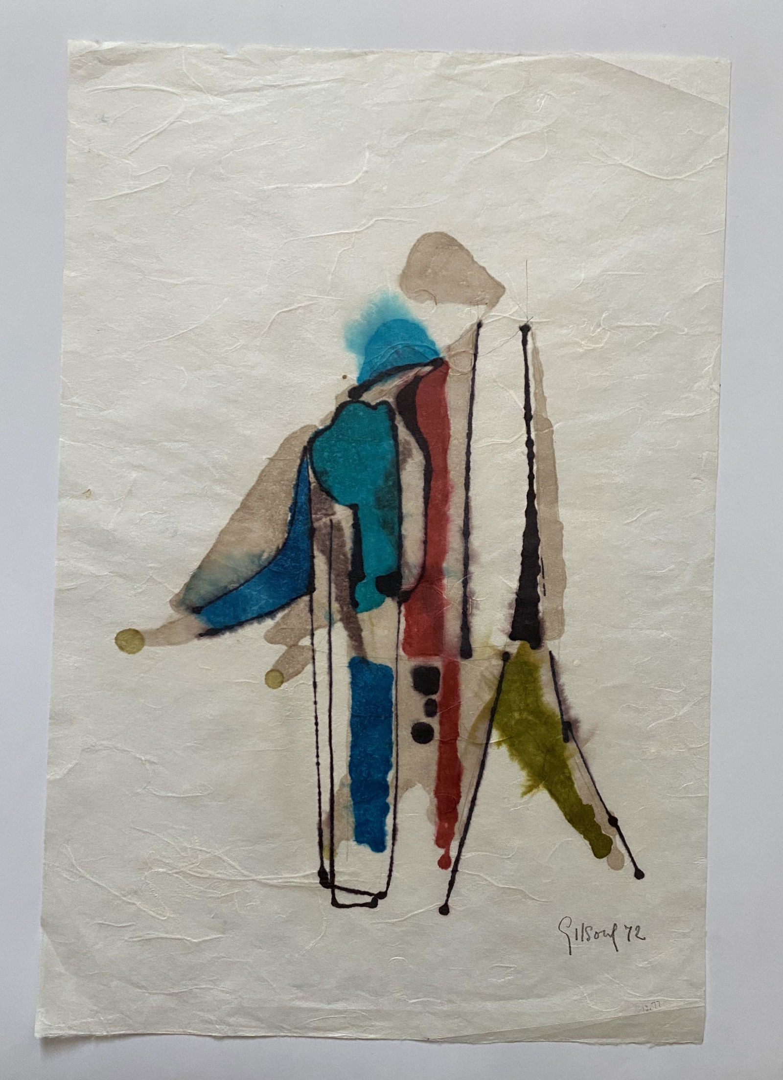 Benoît Gilsoul - Untitled (Composition in primary (1 of 3)