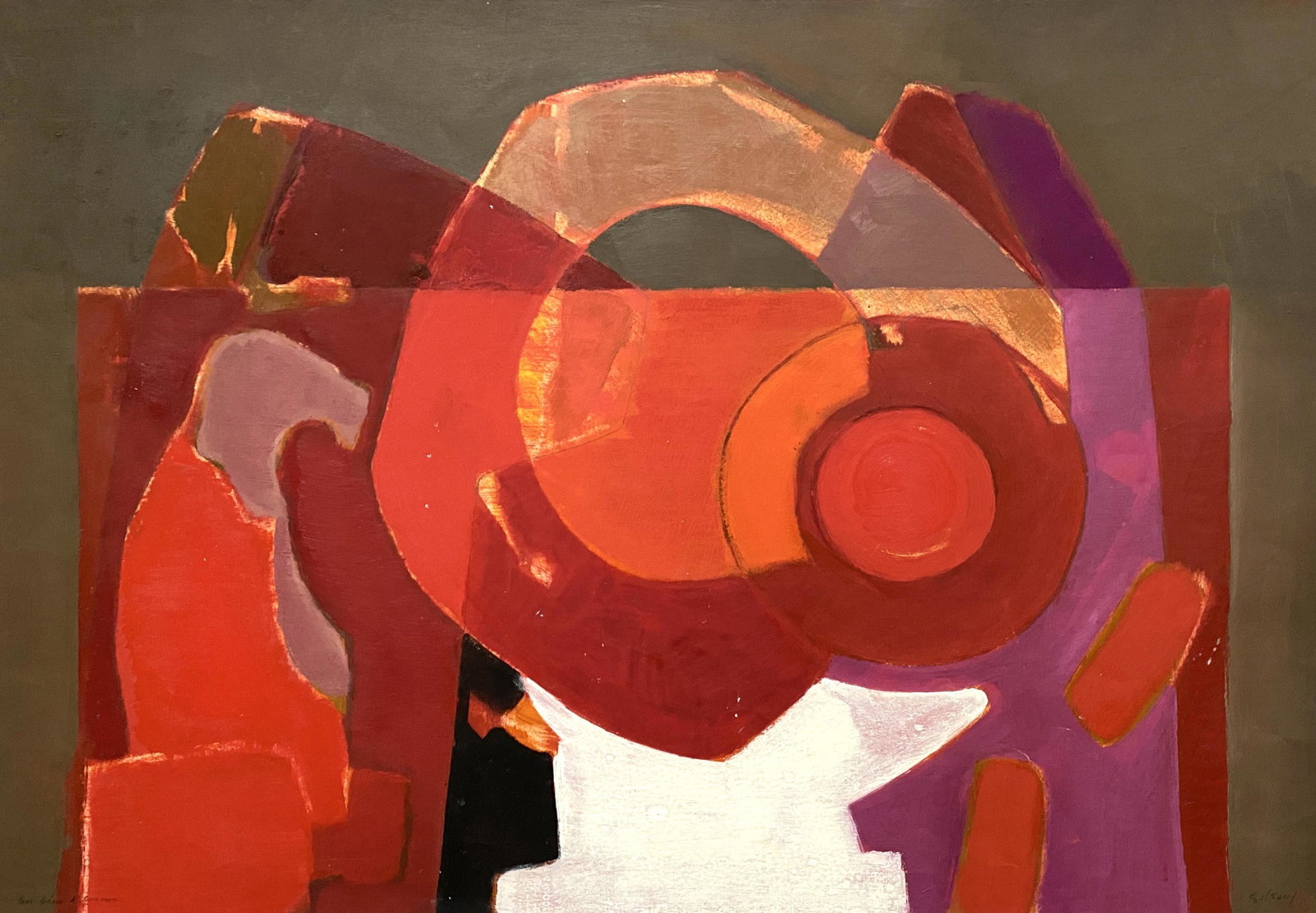 Benoît Gilsoul - Un Bain D'amour: Lot 145 Benoît Gilsoul Belgian (1914-2000) Un Bain D'amour oil on paper signed lower right 20 x 30 inches Provenance: From the estate of Benoît Gilsoul