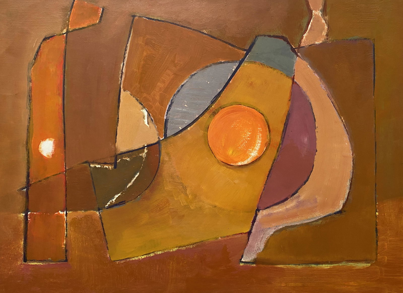 Benoît Gilsoul - Untitled (Warm composition V) (1 of 3)