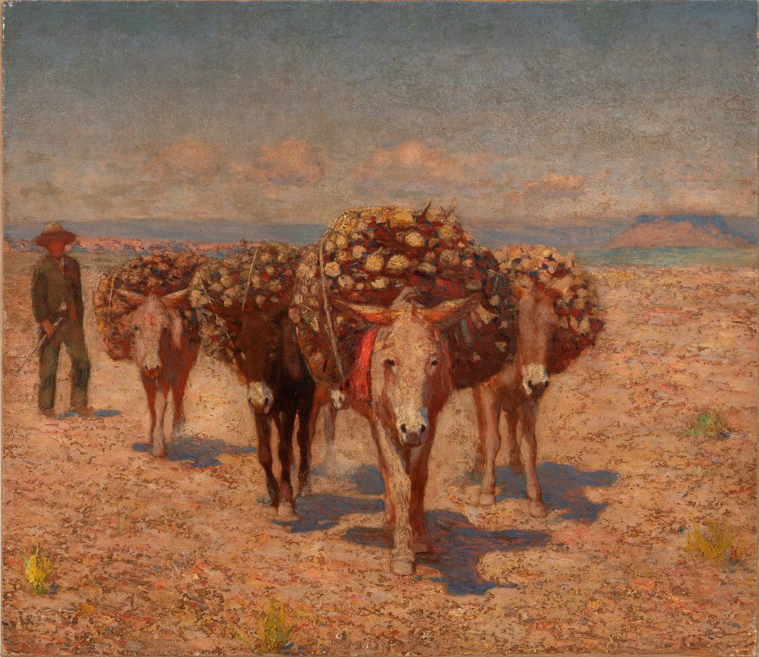 Artist Unknown - Untitled (Pack Mules) (1 of 2)