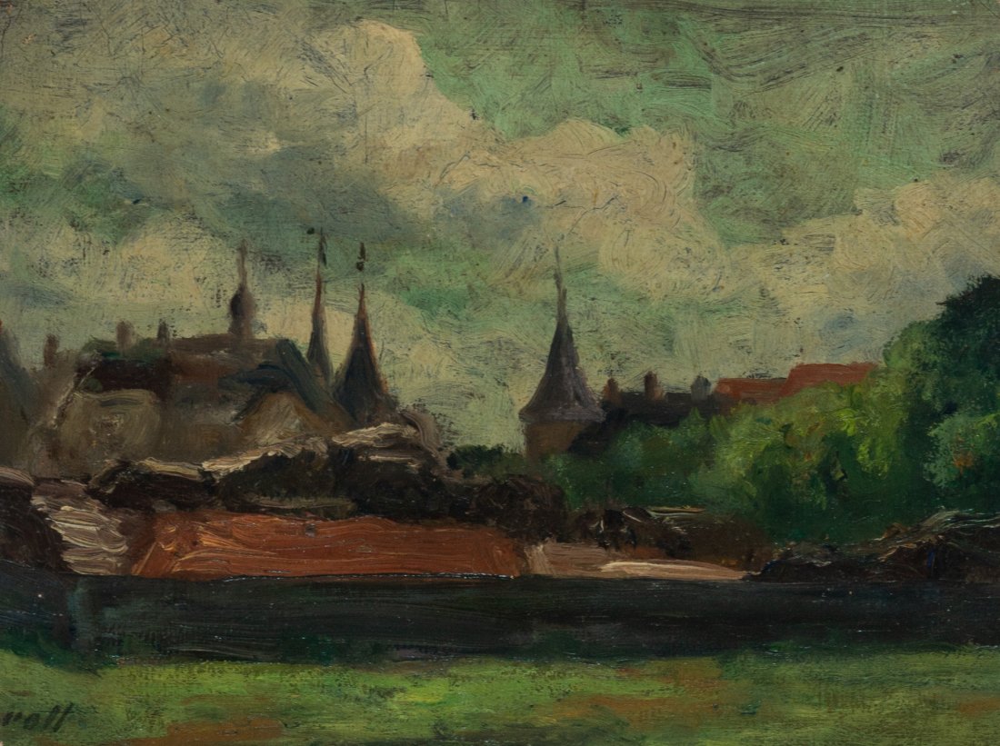 Albert Lorey Groll - Untitled (Landscape) (1 of 2)