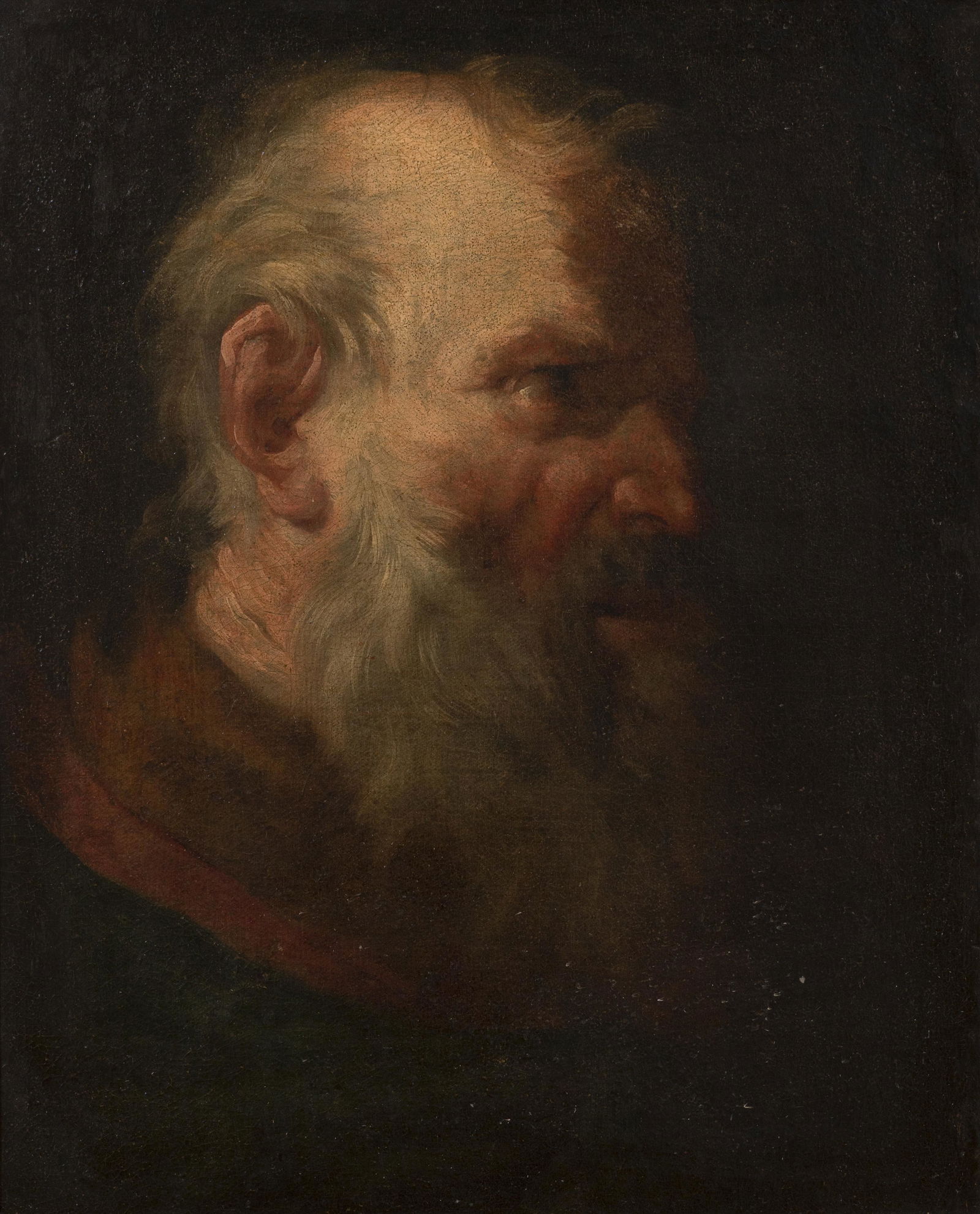 Artist Unknown - Untitled (Portrait of a bearded man) (1 of 3)