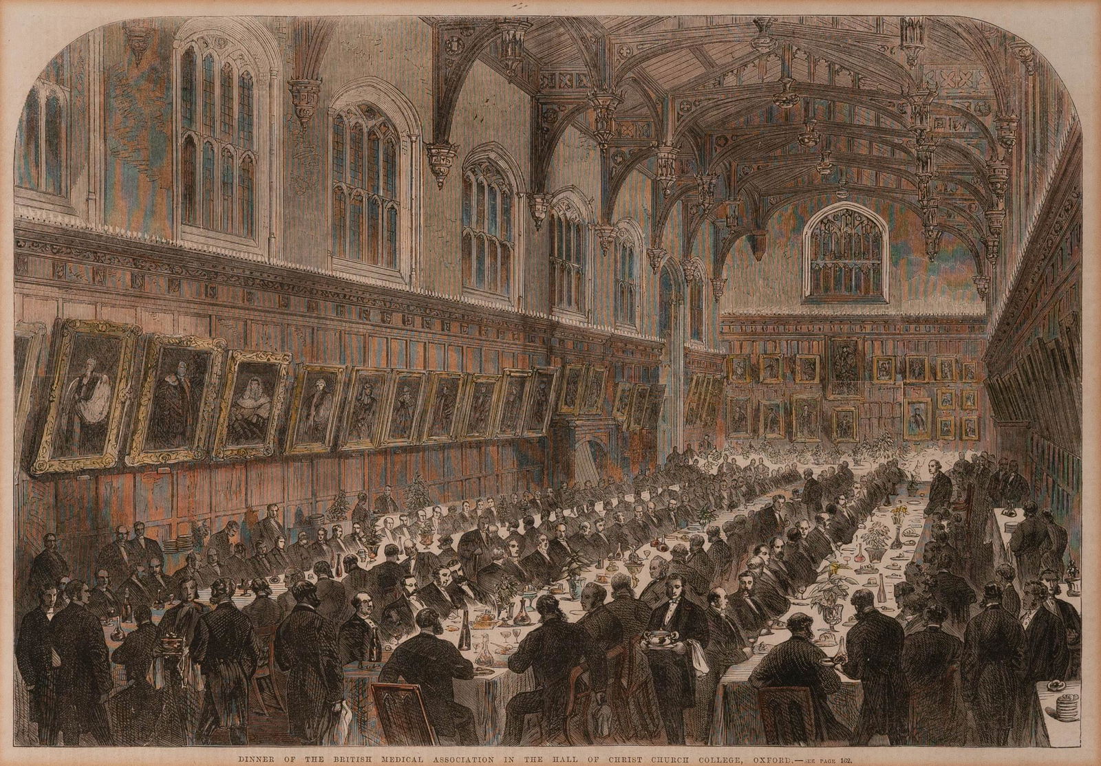 Artist Unknown - Dinner of the British Medical (1 of 2)