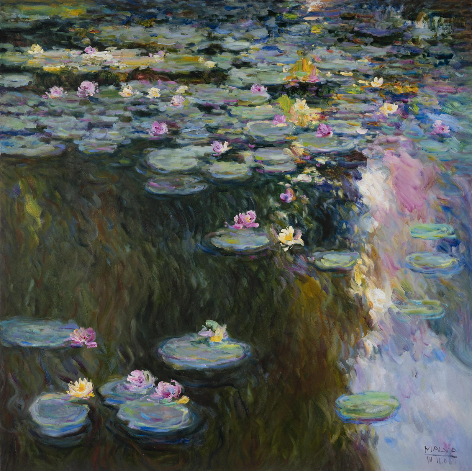Malva (Omar Hamdi) - Misting Pond Reflections (1 of 2)