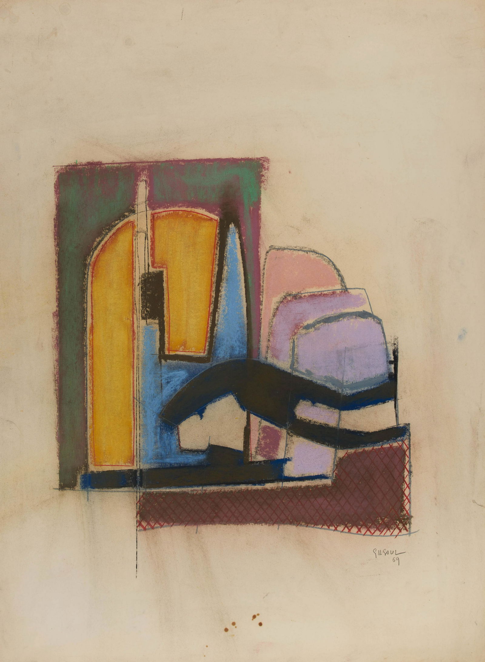 Benoît Gilsoul - Untitled (Composition II) (1 of 3)