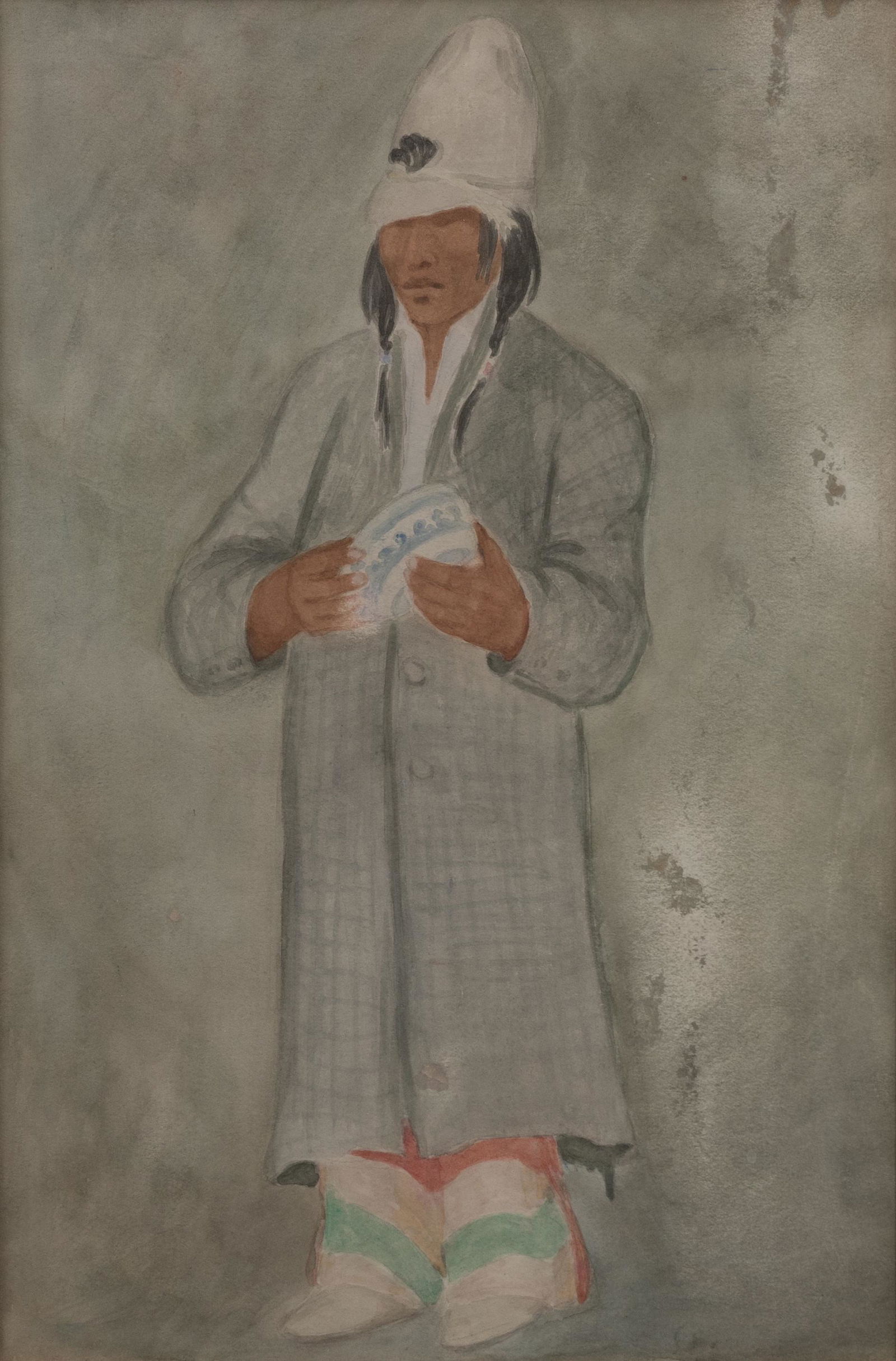 Edith Hamilton - Untitled (Native man) (1 of 2)