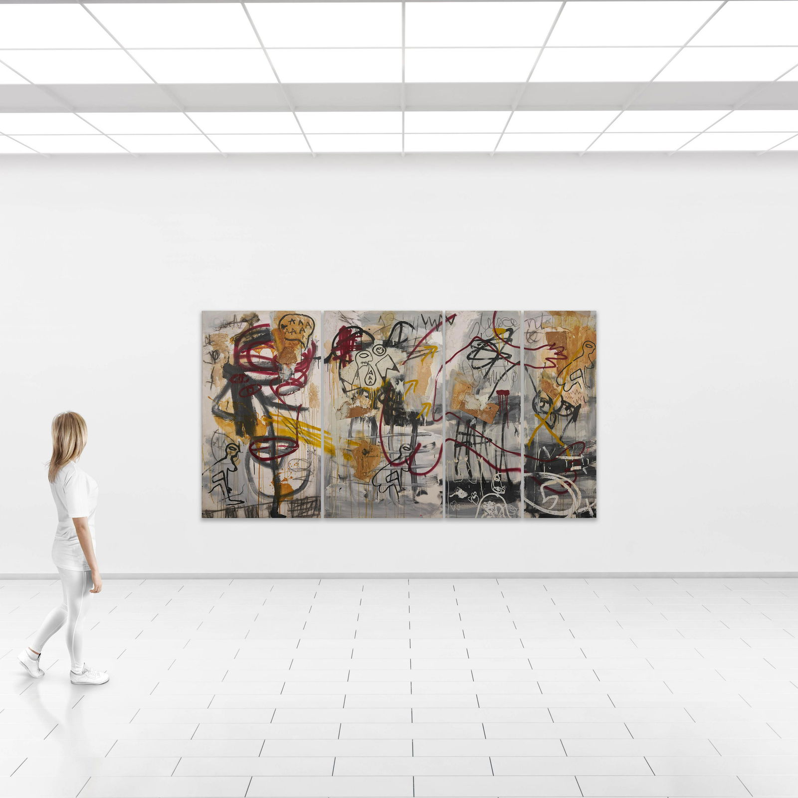 Antonio Bokel - Untitled (four panels) (1 of 10)