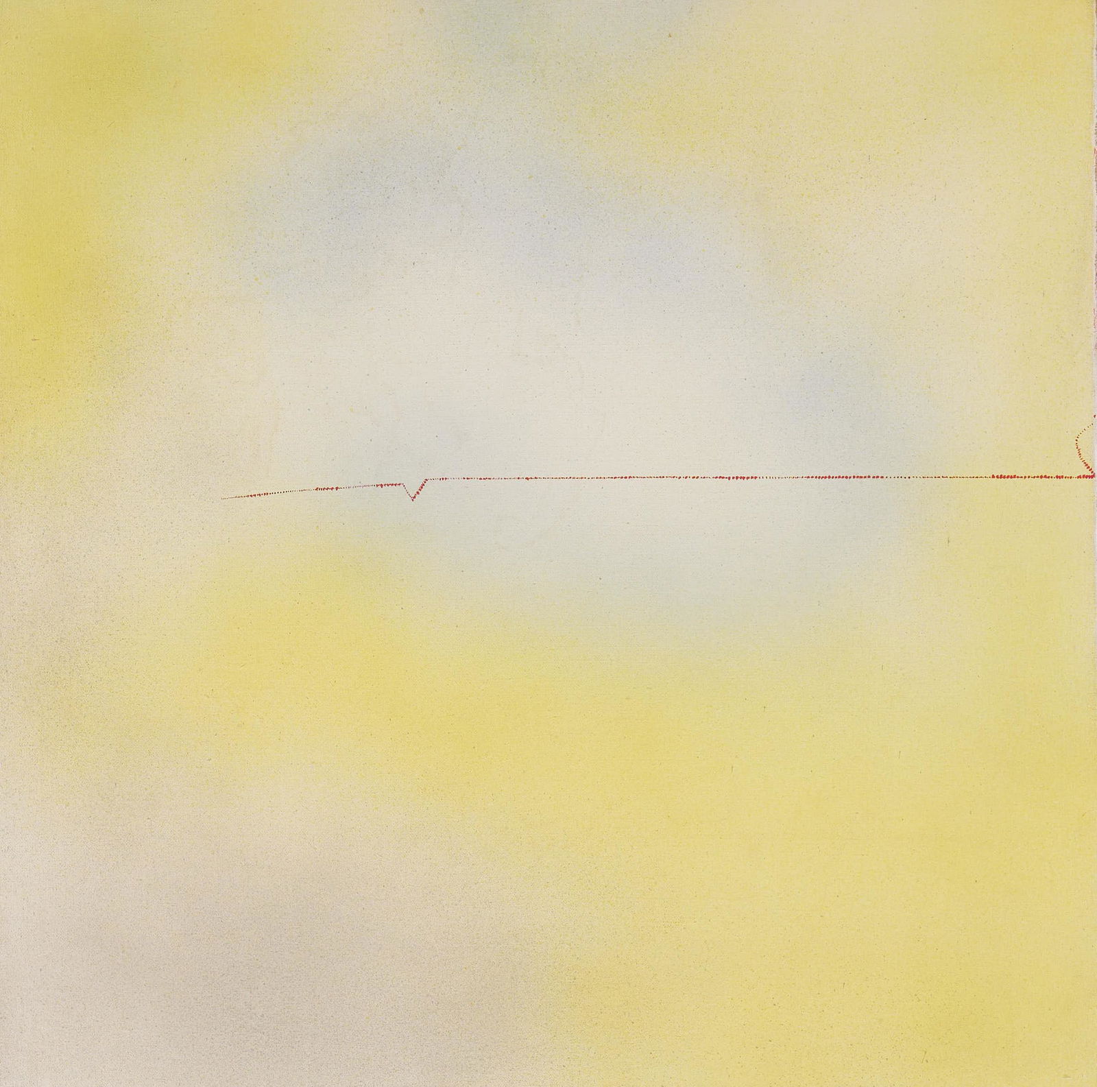 Edda Renouf - Yuxtapone: Lot 36A Edda Renouf American (b. 1943) Yuxtapone (1968) acrylic on linen signed verso 28 x 28 inches Provenance: From a Private Collection