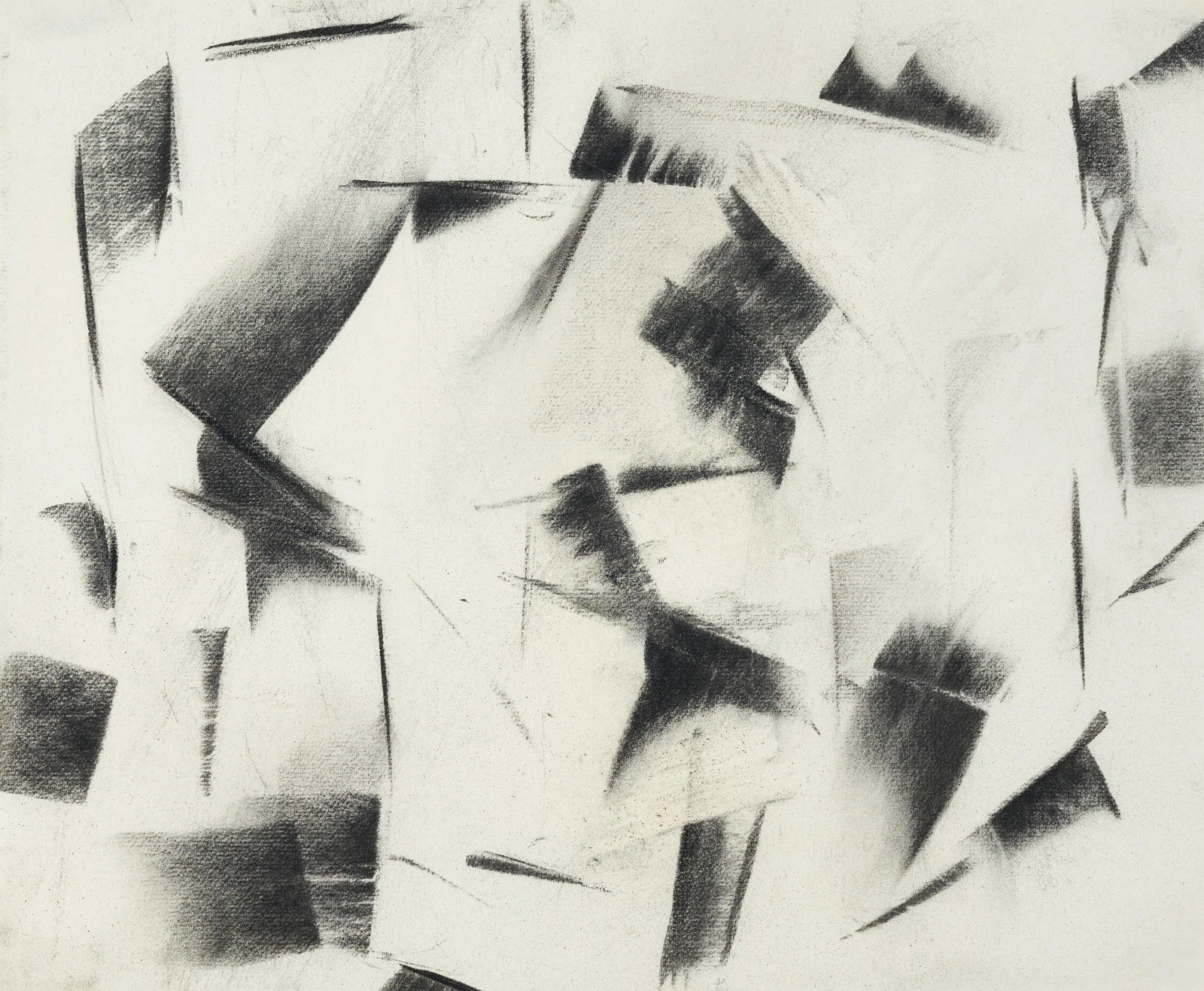 Michael Loew - Untitled: Lot 25 Michael Loew American (1907-1985) Untitled charcoal on paper 14 x 17 7/8 inches Provenance: from a private collection, by descent from the artist's estate