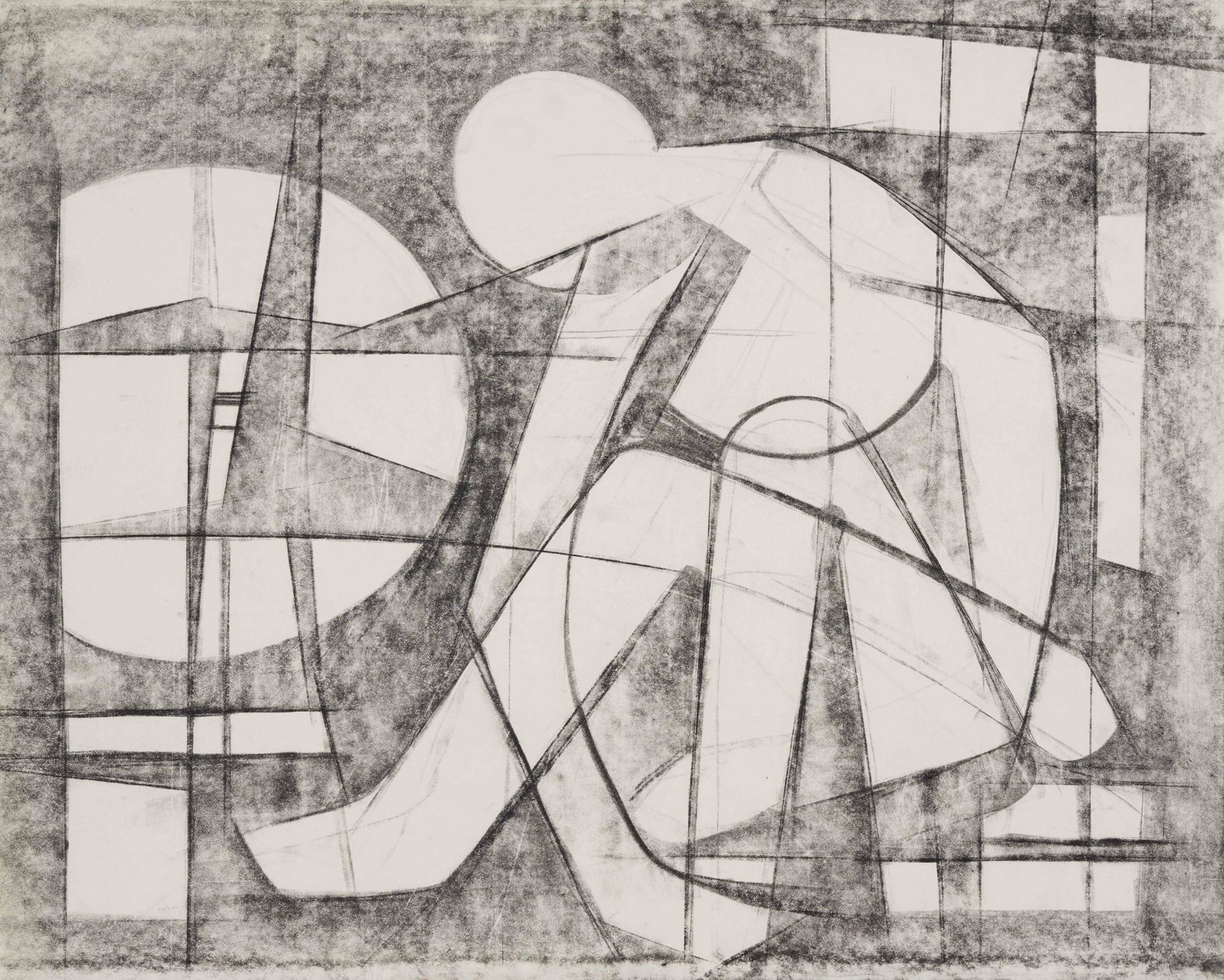 Benoît Gilsoul - Untitled: Lot 66 Benoît Gilsoul Belgian (1914-2000) Untitled charcoal on paper 19 x 24 inches Provenance: From the estate of Benoît Gilsoul