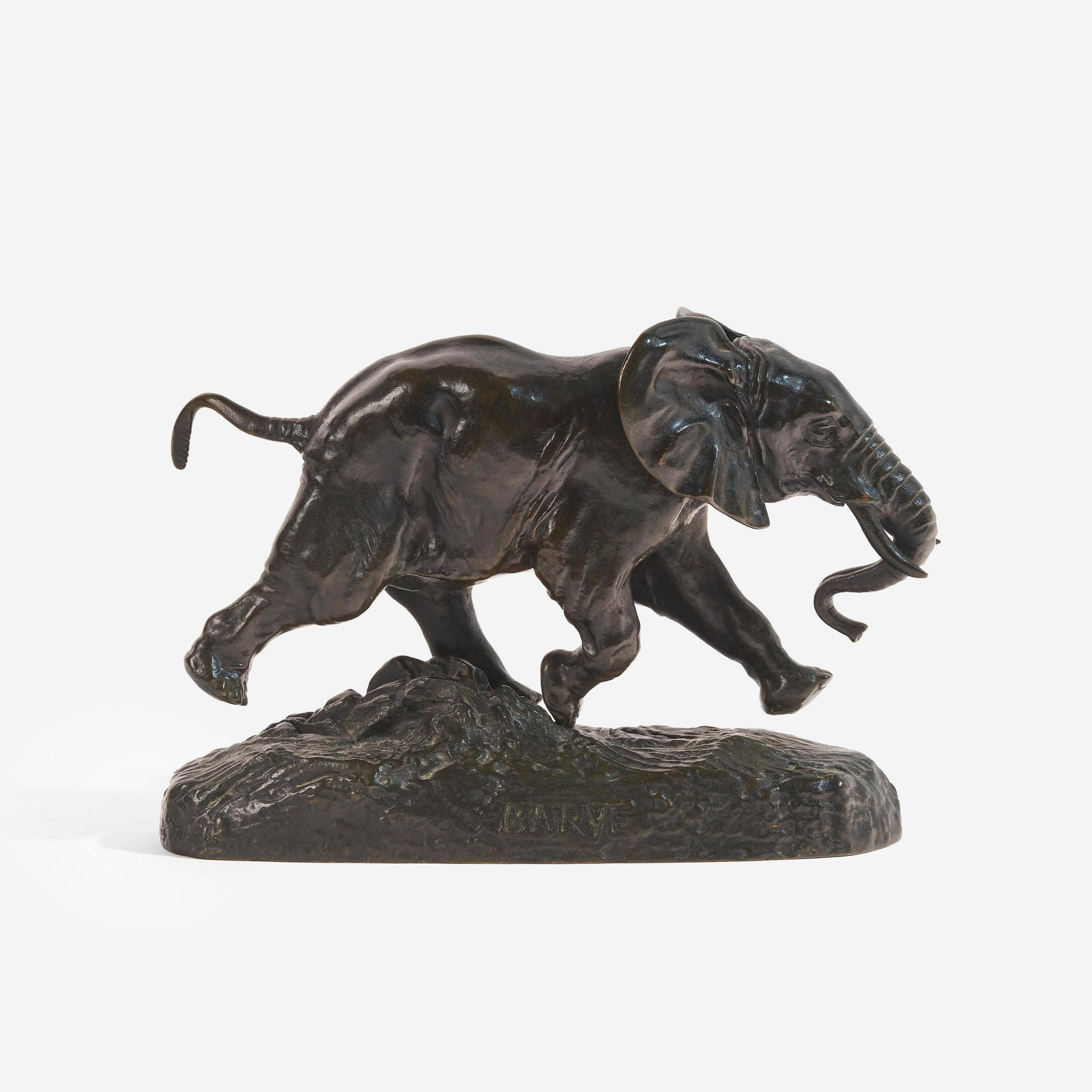 Antoine-Louis Barye - Bronze Elephant (1 of 7)