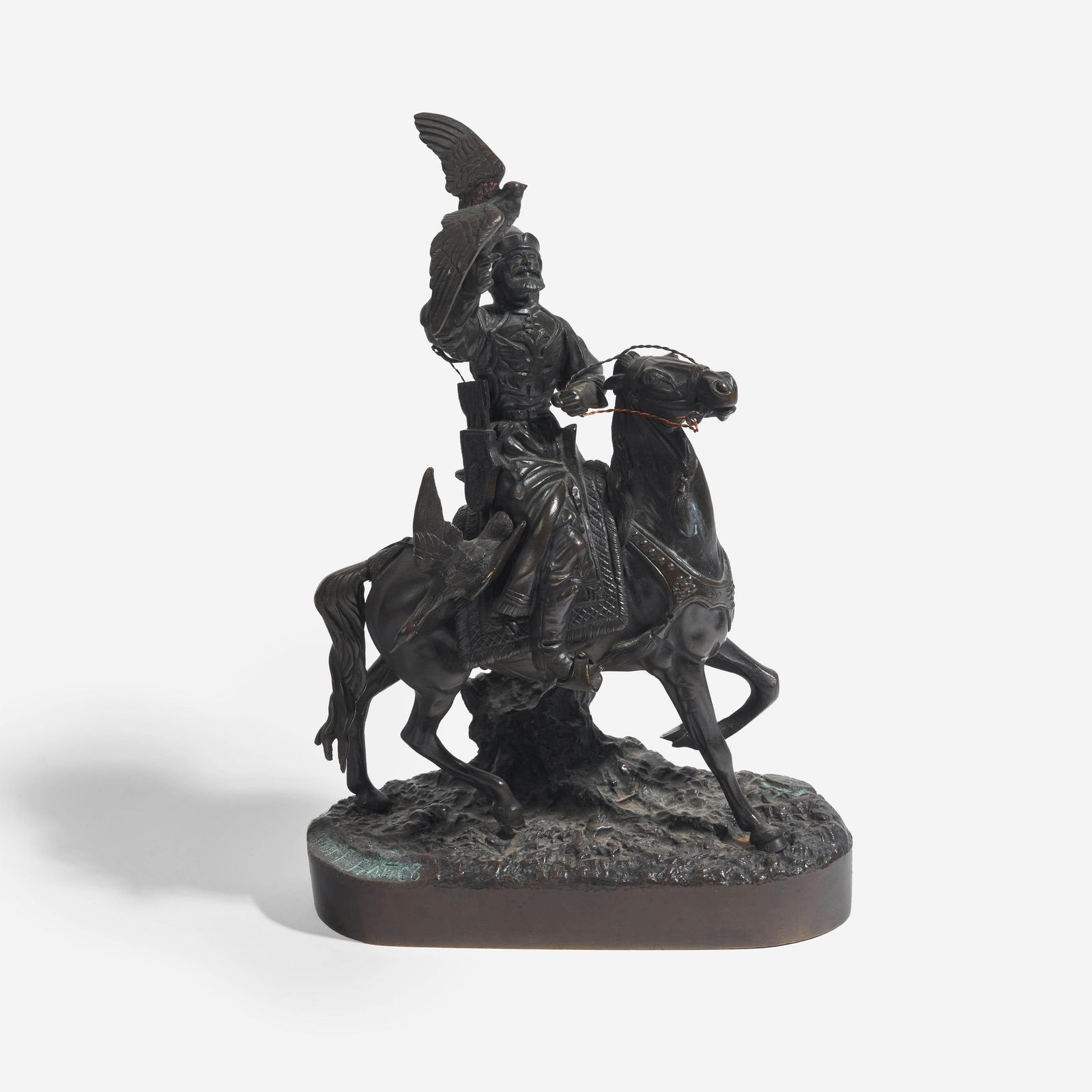 after Evgeny Ivanovich Naps - The Falconer (1 of 7)