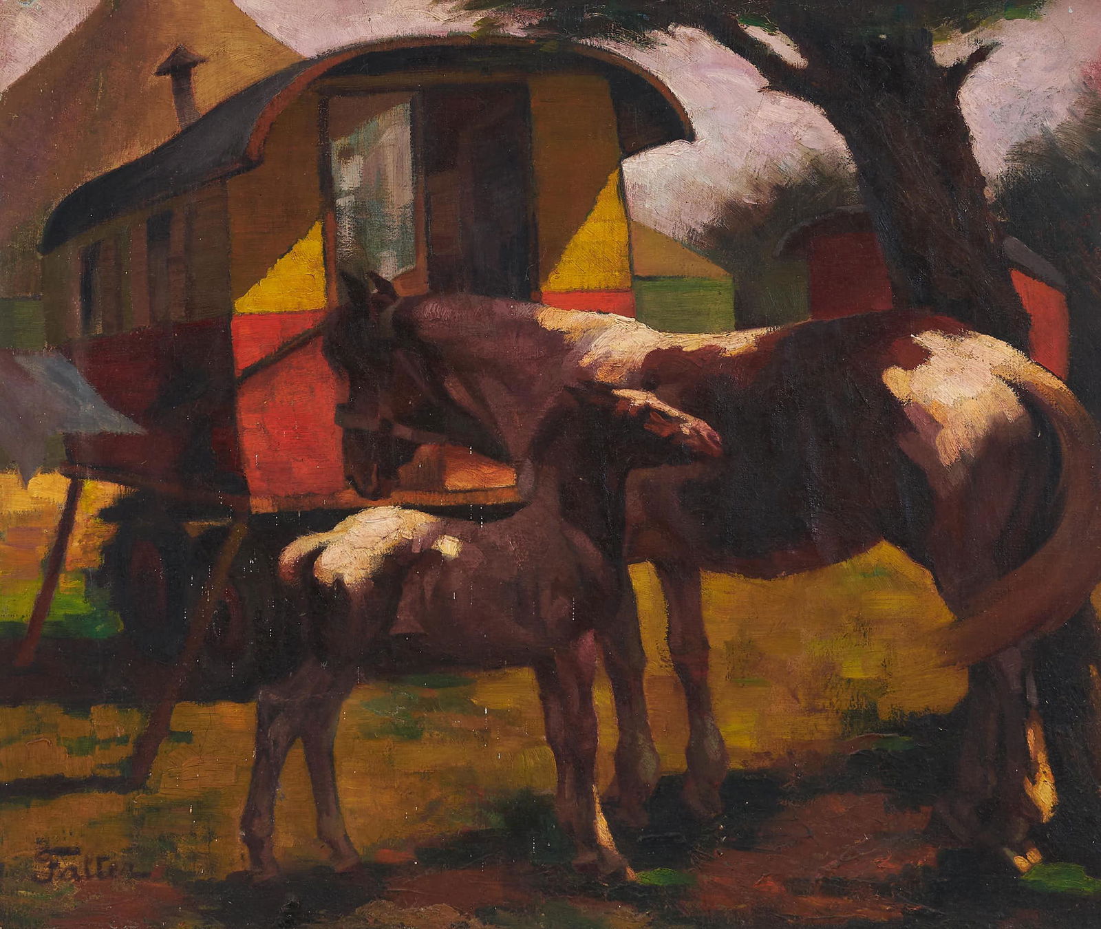Marcel Falter - Vardo and Two Horses (1 of 3)