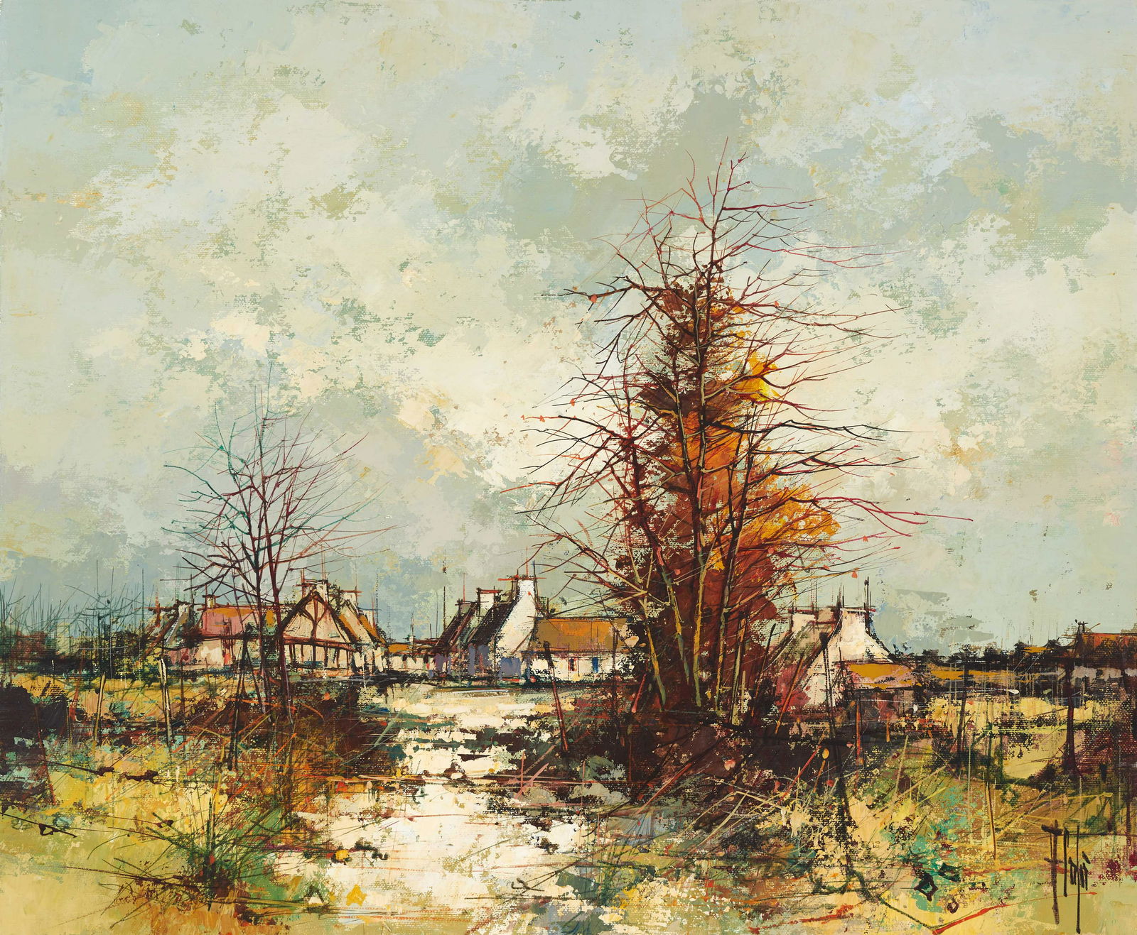 Aldo Paolucci - Paysage au Normandie (1 of 2)