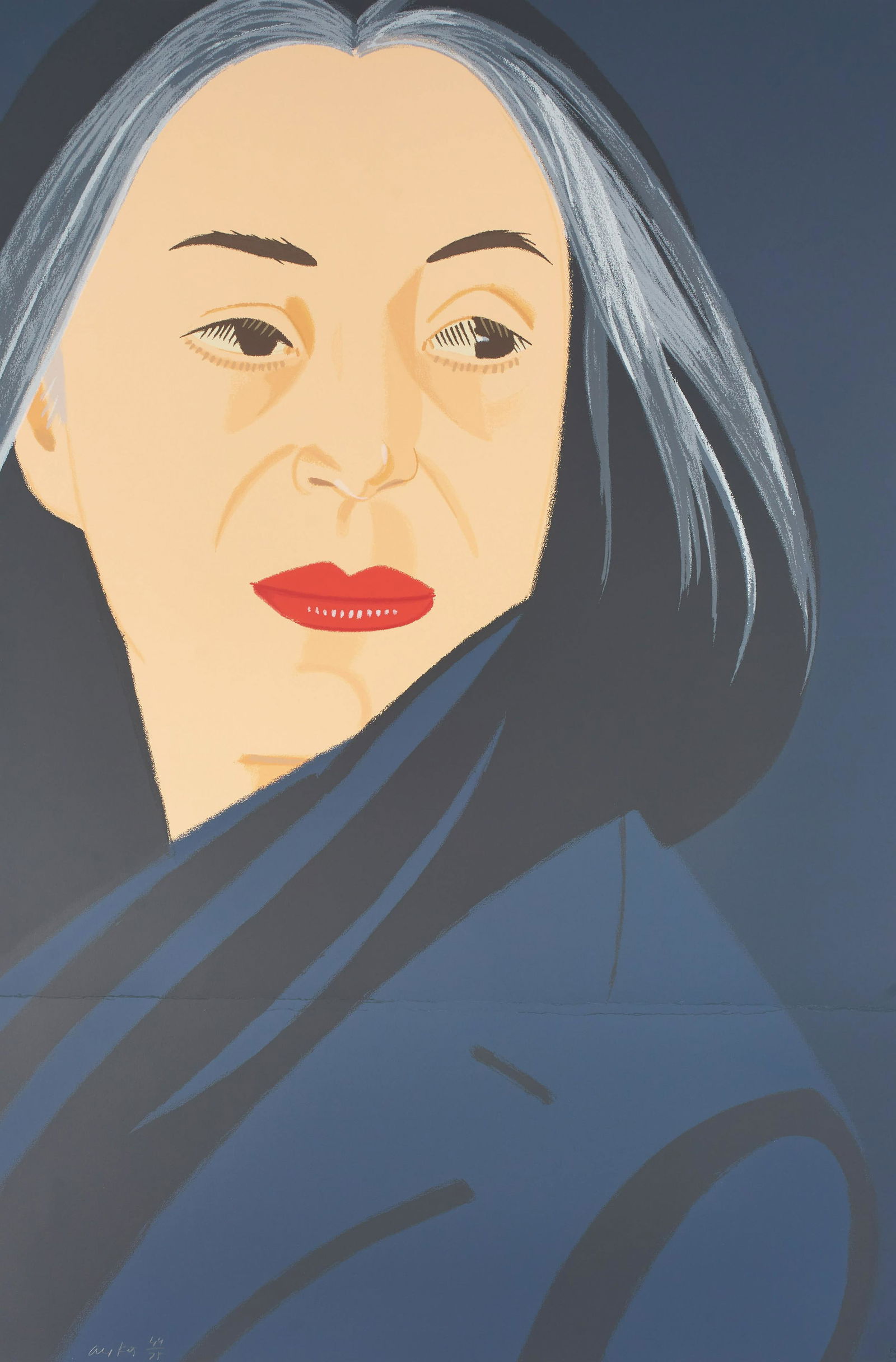 Alex Katz - Black Scarf (1 of 3)