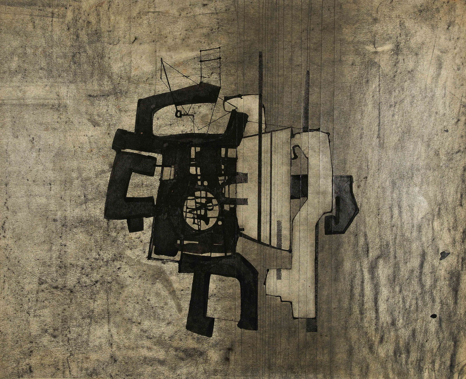 Benoît Gilsoul - Untitled (Monochrome composition) (1 of 3)