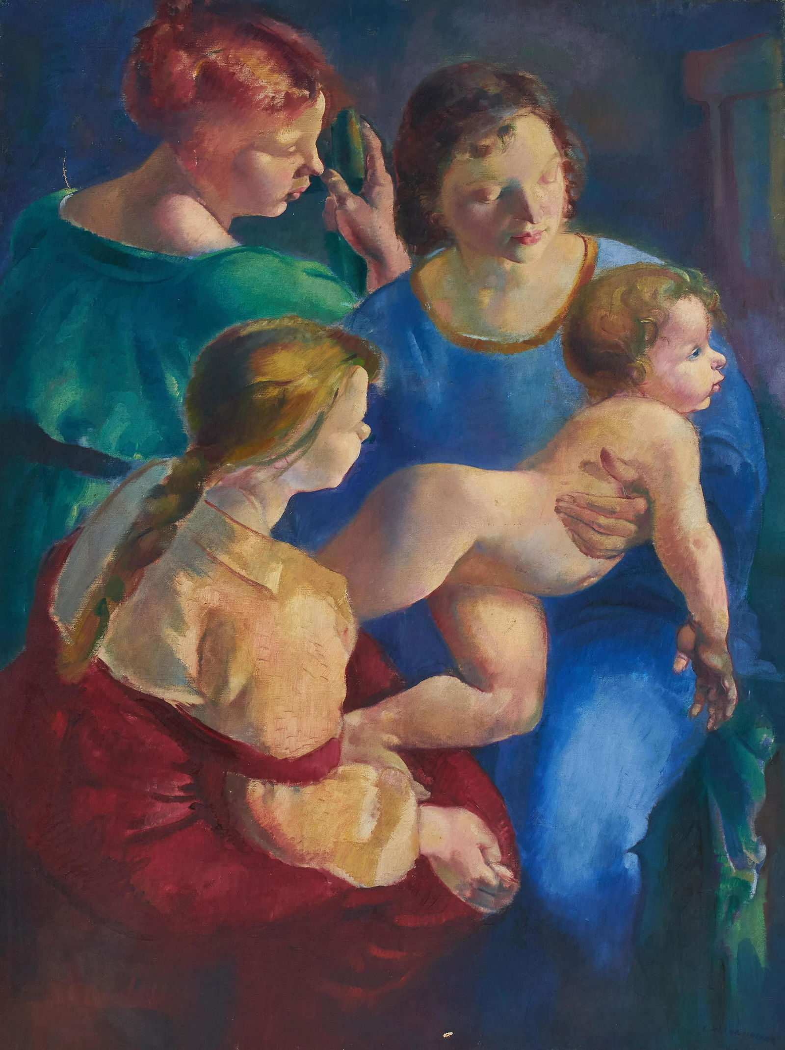 Clara Klinghoffer - Untitled (Three women tending to a (1 of 5)