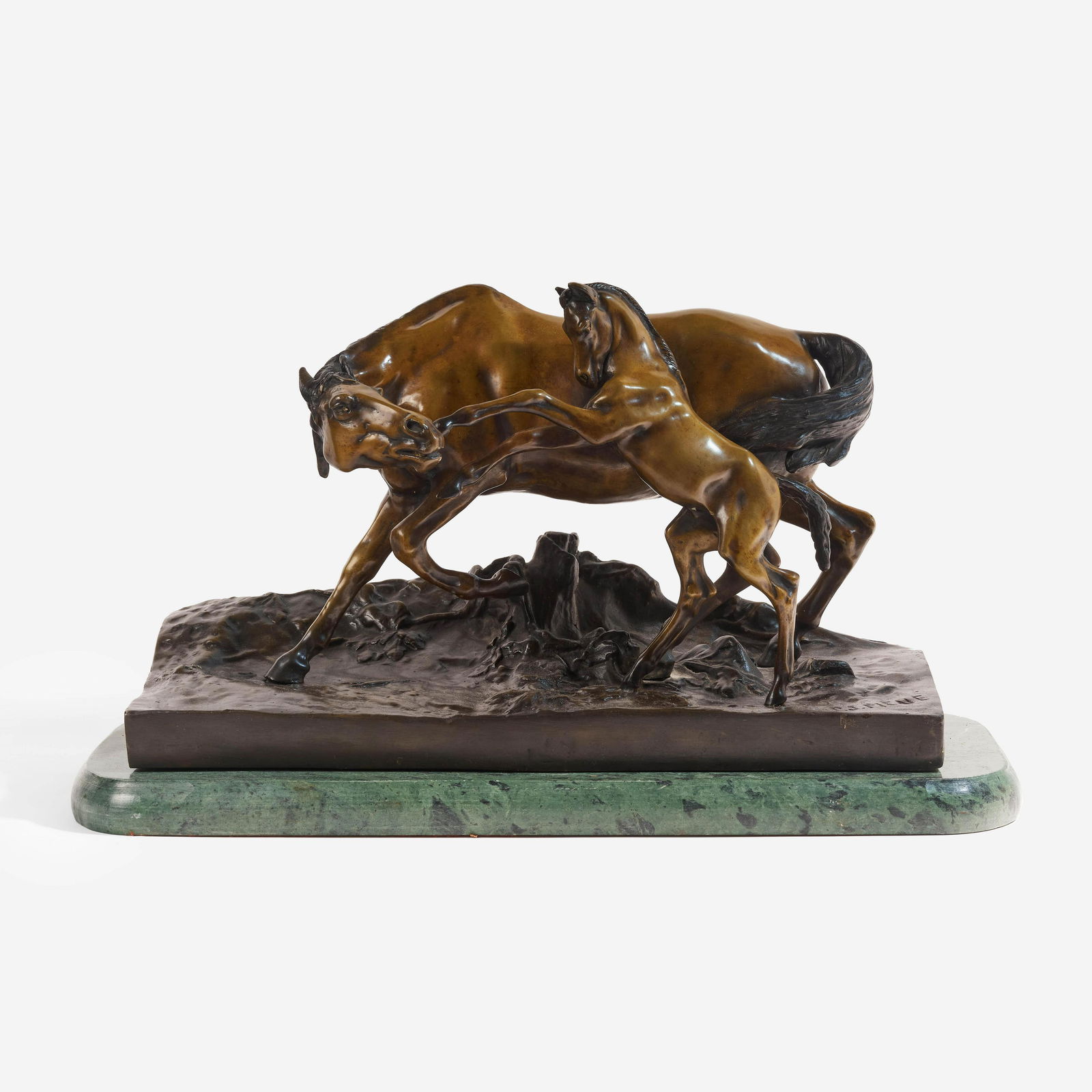 after Pierre-Jules Mêne - Horse and foal (1 of 5)