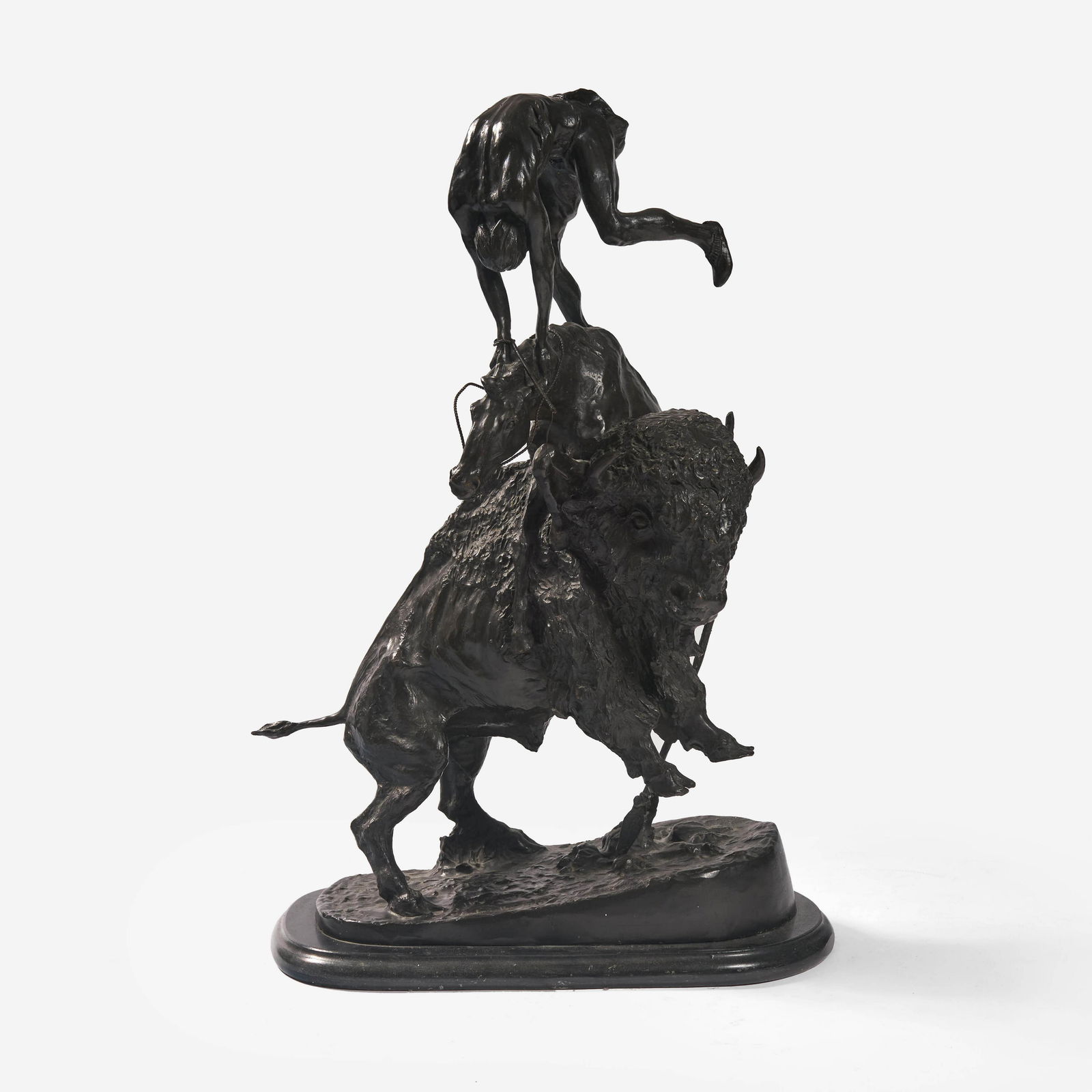 after Frederic Remington - Buffalo Horse (1 of 4)
