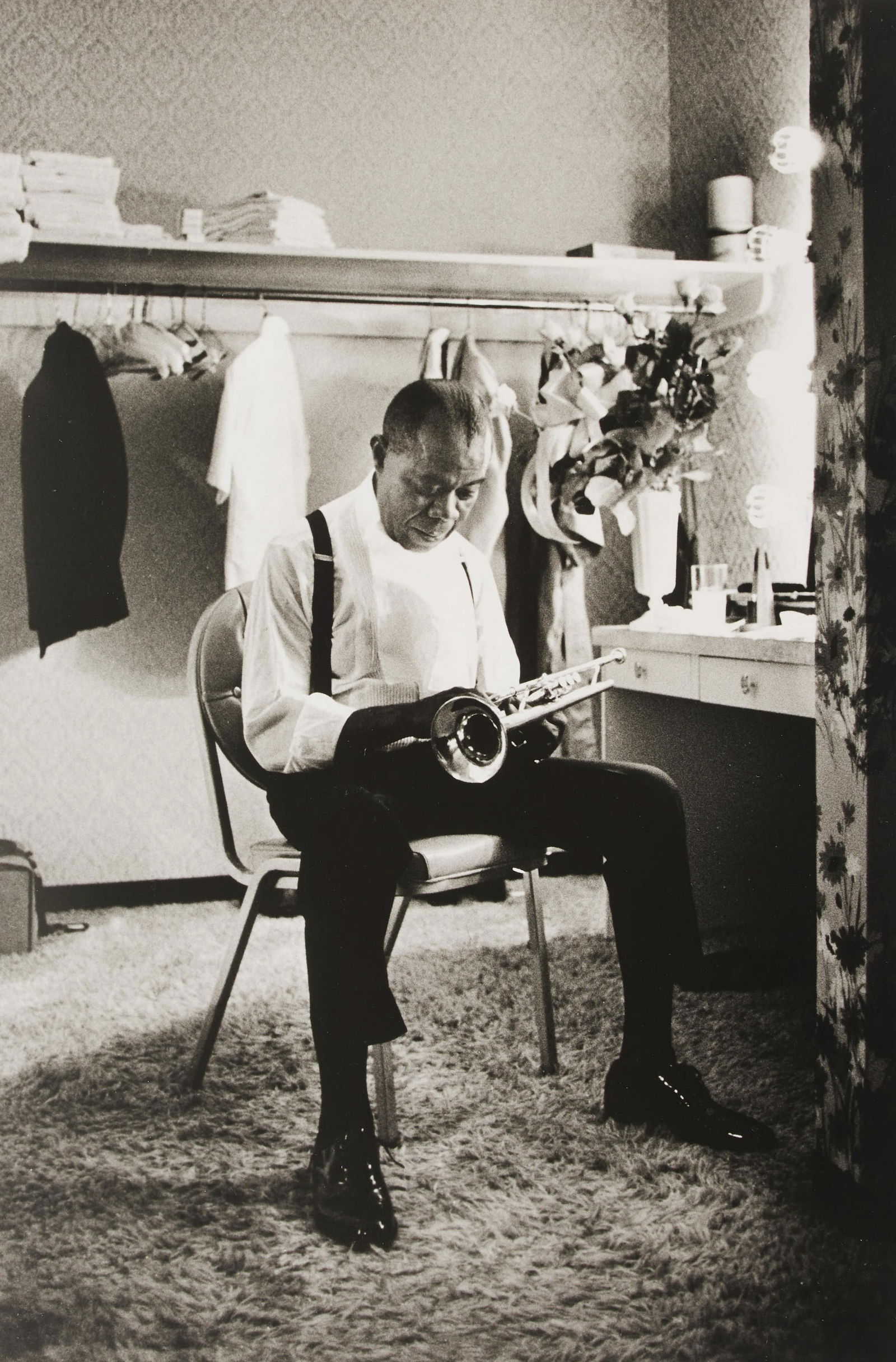 Eddie Adams - Louis Armstrong, Las Vegas (1 of 3)