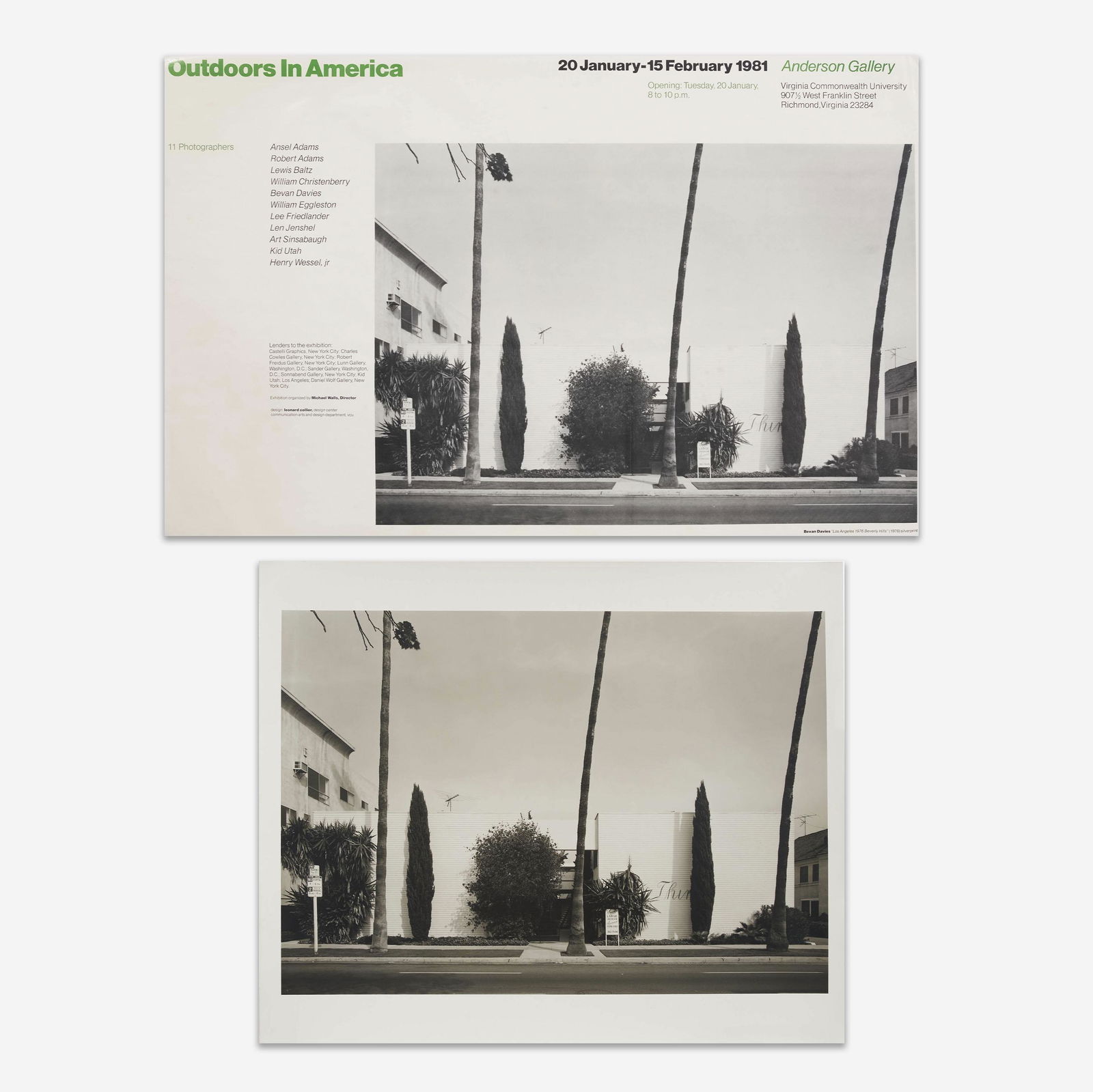 Bevan Davies - Group, two (2) Original photo and (1 of 6)