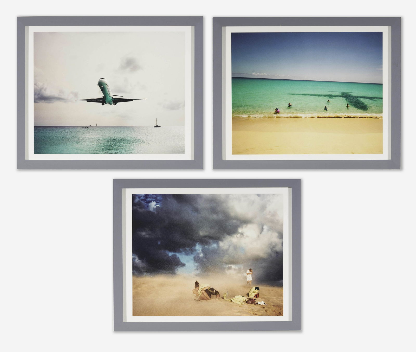 Thomas Prior - Group, three (3) Plane landing and beach (1 of 7)