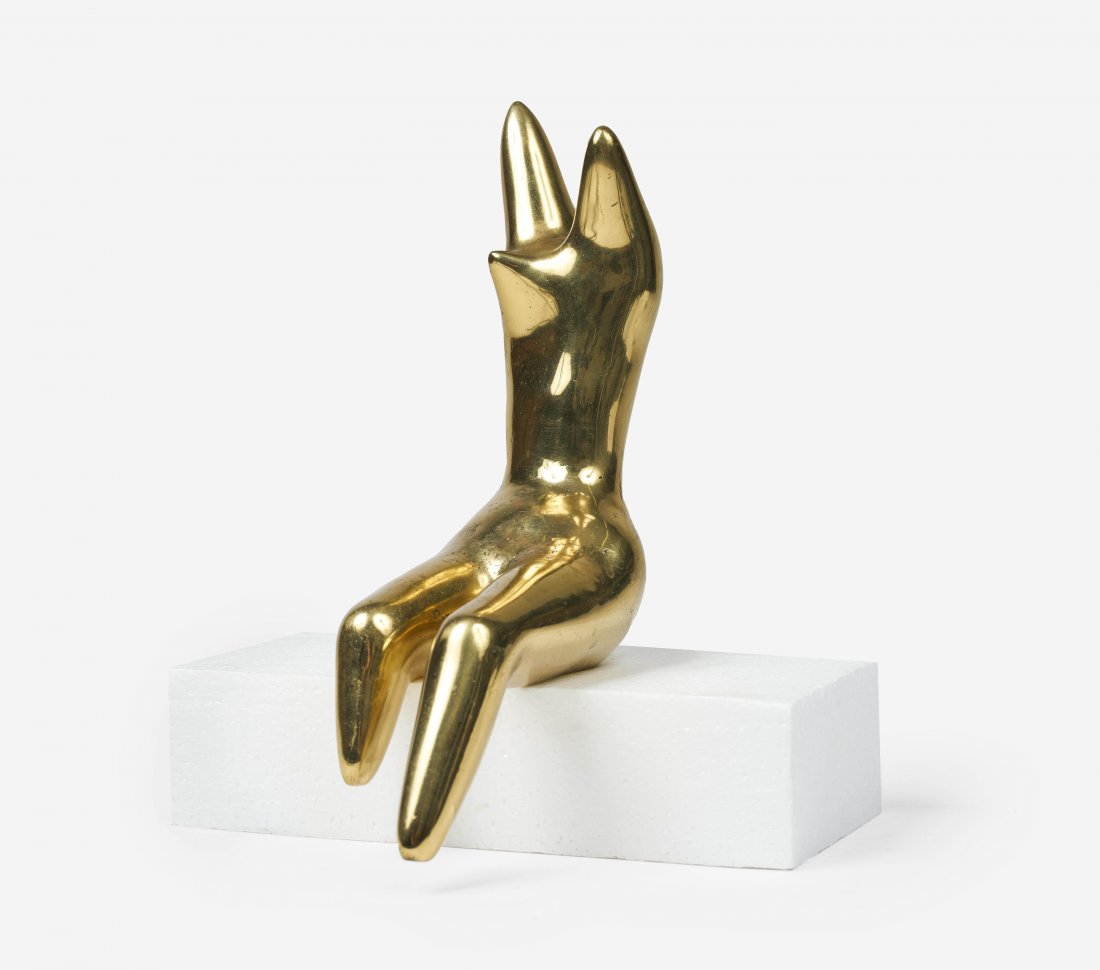 Unknown Artist - Untitled (Gold figure) (1 of 4)