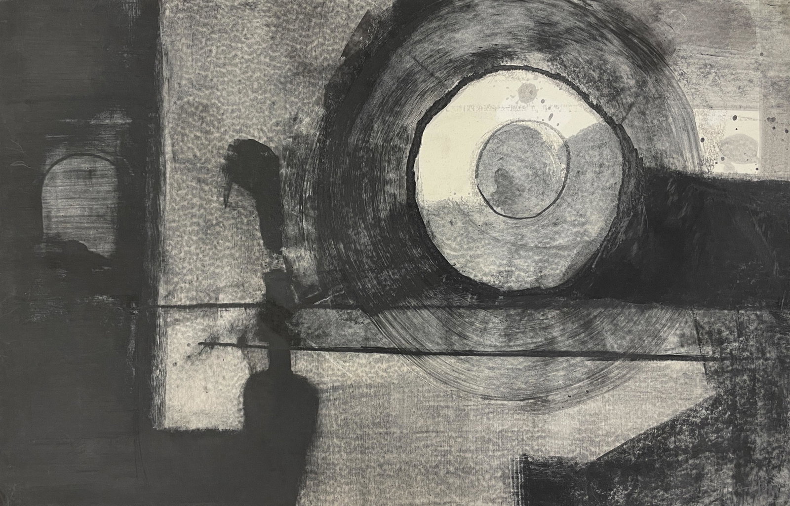 Benoît Gilsoul - Untitled: Lot 106 Benoît Gilsoul Belgian (1914-2000) Untitled charcoal and wash on paper 13 3/8 x 20 3/4 inches Provenance: From the estate of Benoît Gilsoul
