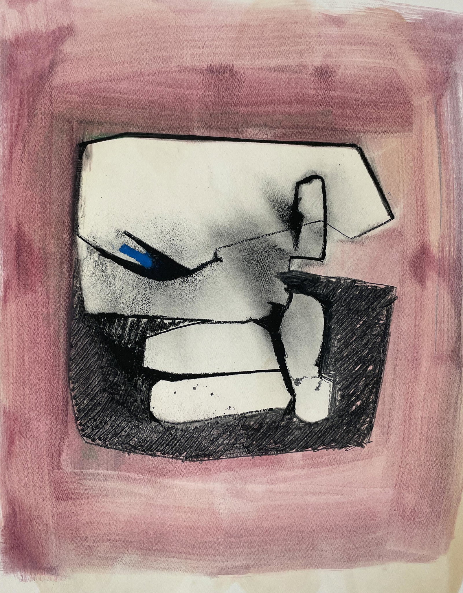 Benoît Gilsoul - Untitled: Lot 112 Benoît Gilsoul Belgian (1914-2000) Untitled charcoal, oil stick, and watercolor on paper 18 1/4 x 24 inches Provenance: From the estate of Benoît Gilsoul