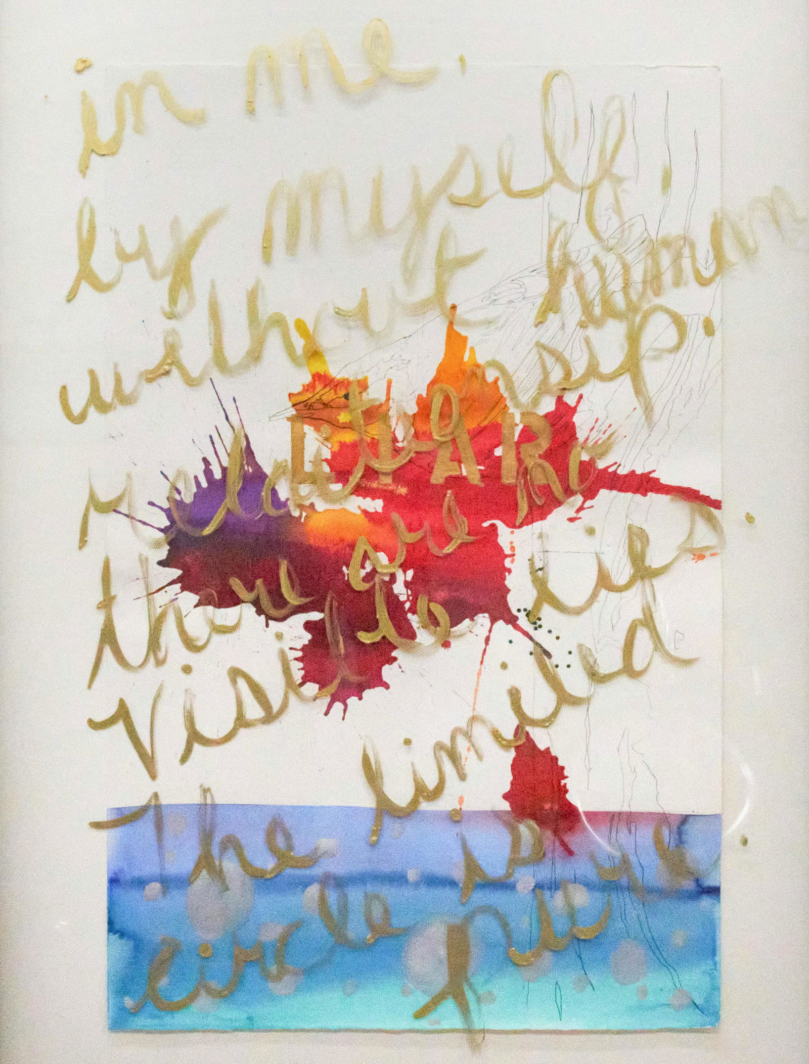 Unknown Artist - Words / Abstract (1 of 4)