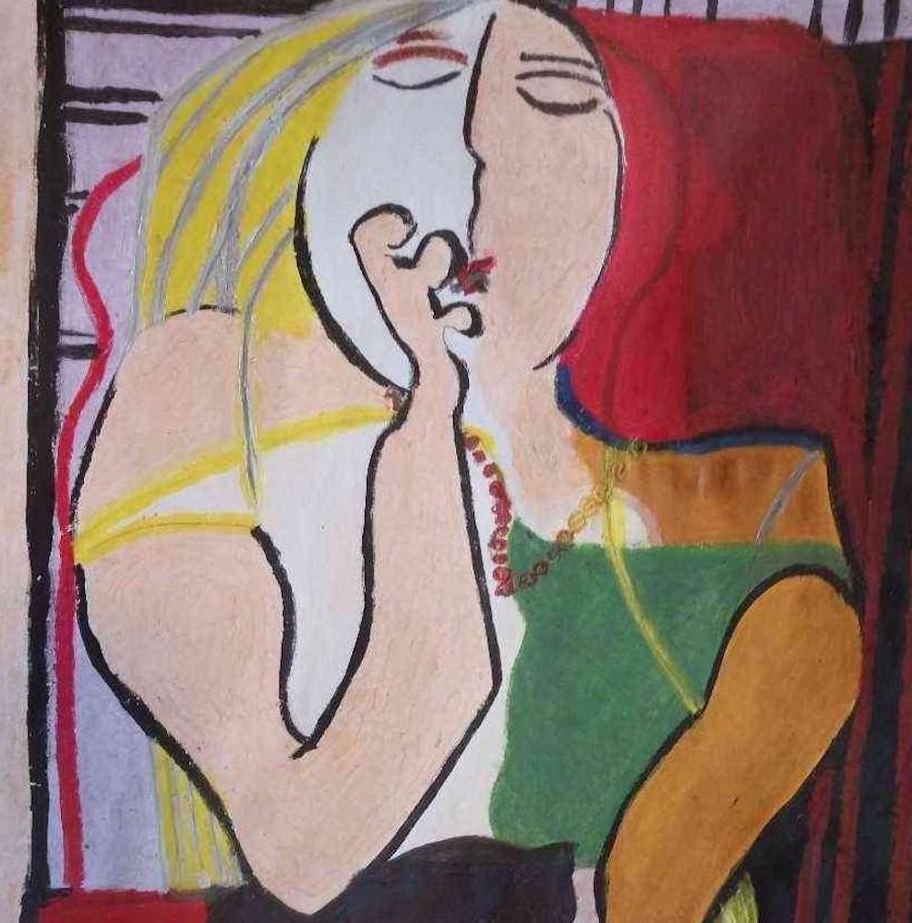 Andre Pace (b. 1978) - Artist Jury/Chairman: Lot 50 Andre Pace (b. 1978) Artist Jury/Chairman (2016) Oil, pastel, crayon, acrylic, watercolor 5Â” x 7Â” inches Donated by The Artist This item ships from AZ 85007 10% of the net proceeds o