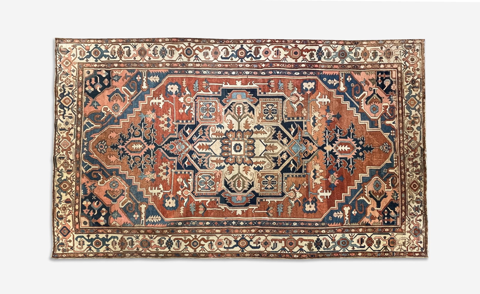 A Heriz Carpet: Lot 41 A Heriz Carpet wool 12 feet x 7 feet 8 inches Provenance: property from the Estate of Gideon Gartner