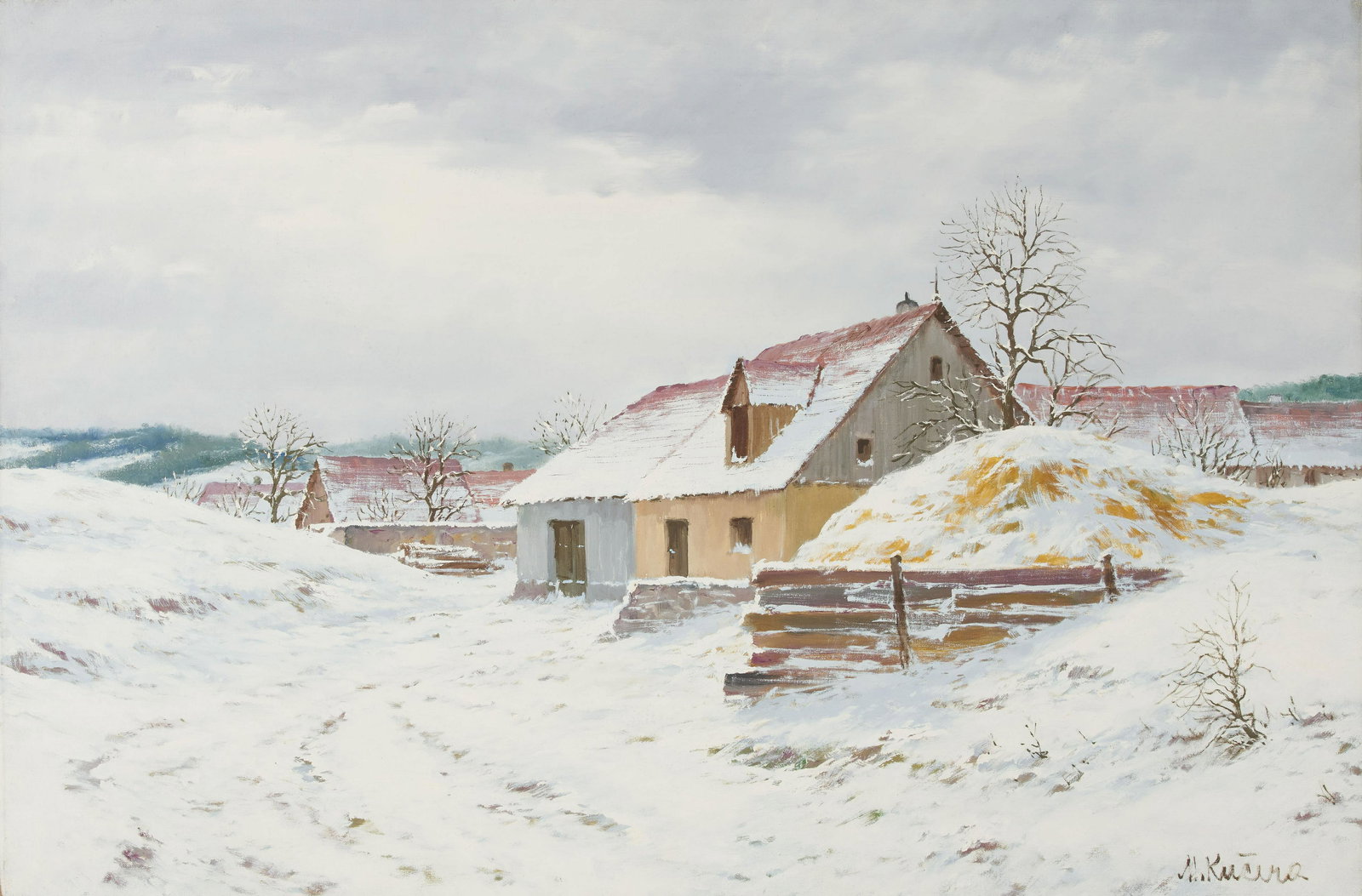 Vladimír Novák - Untitled (winter barn) (1 of 2)