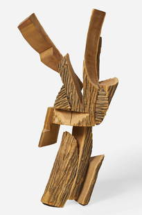 Mel Kendrick - Tall Osage: Lot 5 Mel Kendrick American (b. 1949) Tall Osage (1986) osage wood signed on the bottom height: 35 inches Provenance: from a private collection