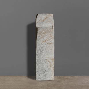 Stanley Boxer - Untitled: Lot 11 Stanley Boxer American (1926-2000) Untitled statuary marble 49 x 13 x 5 inches Provenance: From a Private Collection, acquired directly from the artist