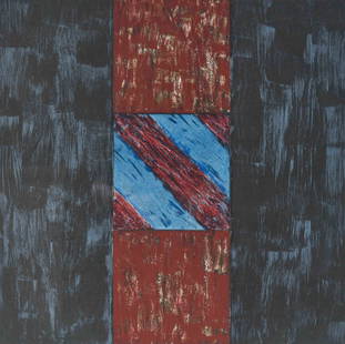 Sean Scully - Square Light II: Lot 13 Sean Scully Irish/American (b. 1945) Square Light II (1988) etching and aquatint in colors pencil signed lower right, numbered 15/15 (there were also eight artist's proofs), with the Crown