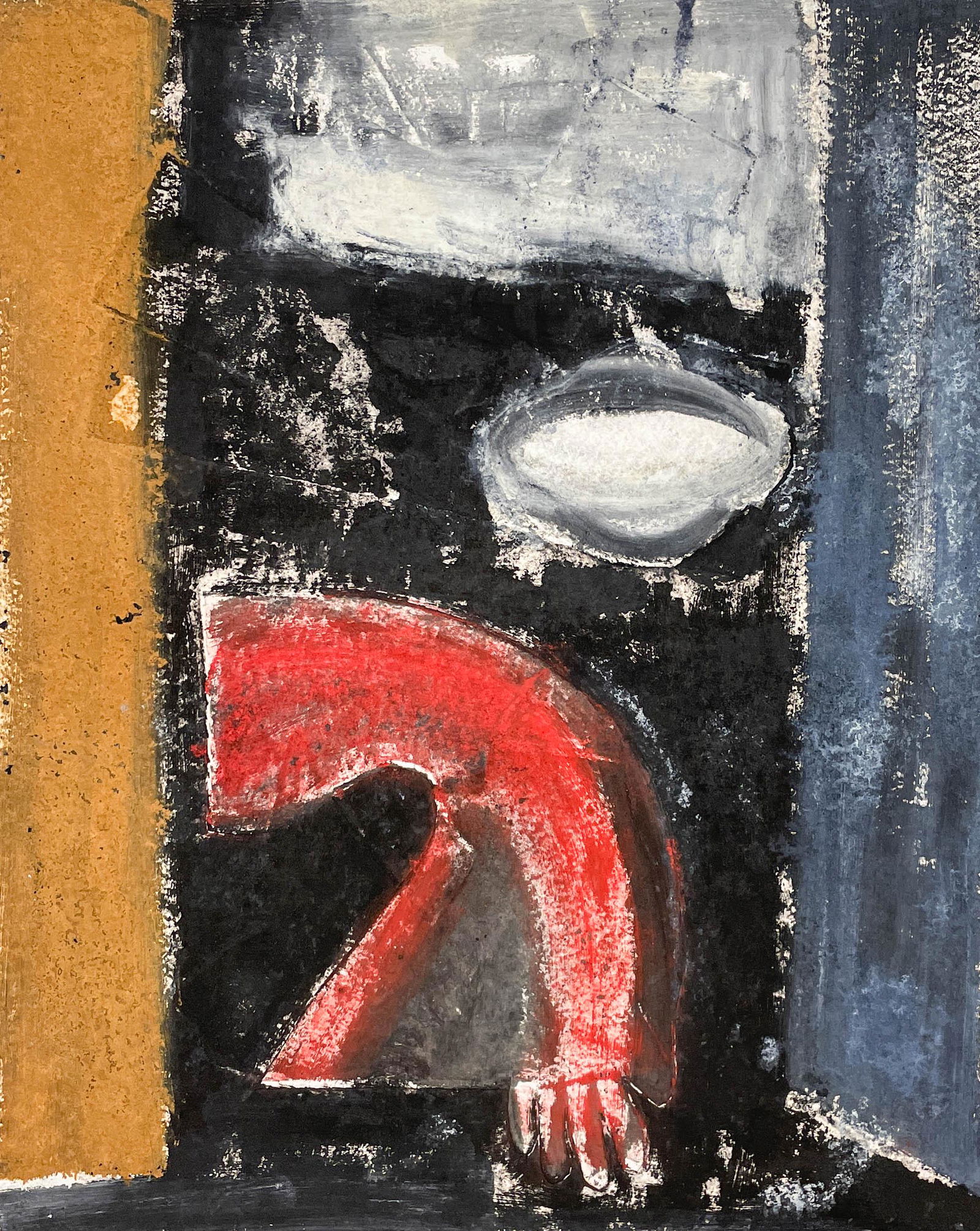 John Walker - Salsipuedes Forms: Lot 5 John Walker British (b. 1939) Salsipuedes Forms (1991) monoprint pencil signed lower right 50 x 40 inches