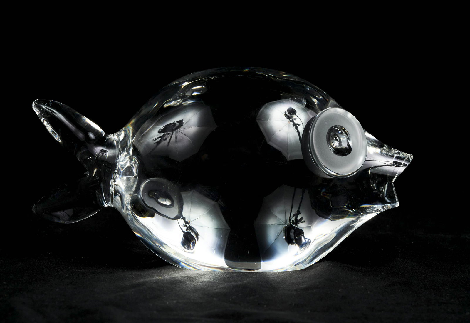 George Thompson for Steuben Glass - Pufferfish (1 of 4)