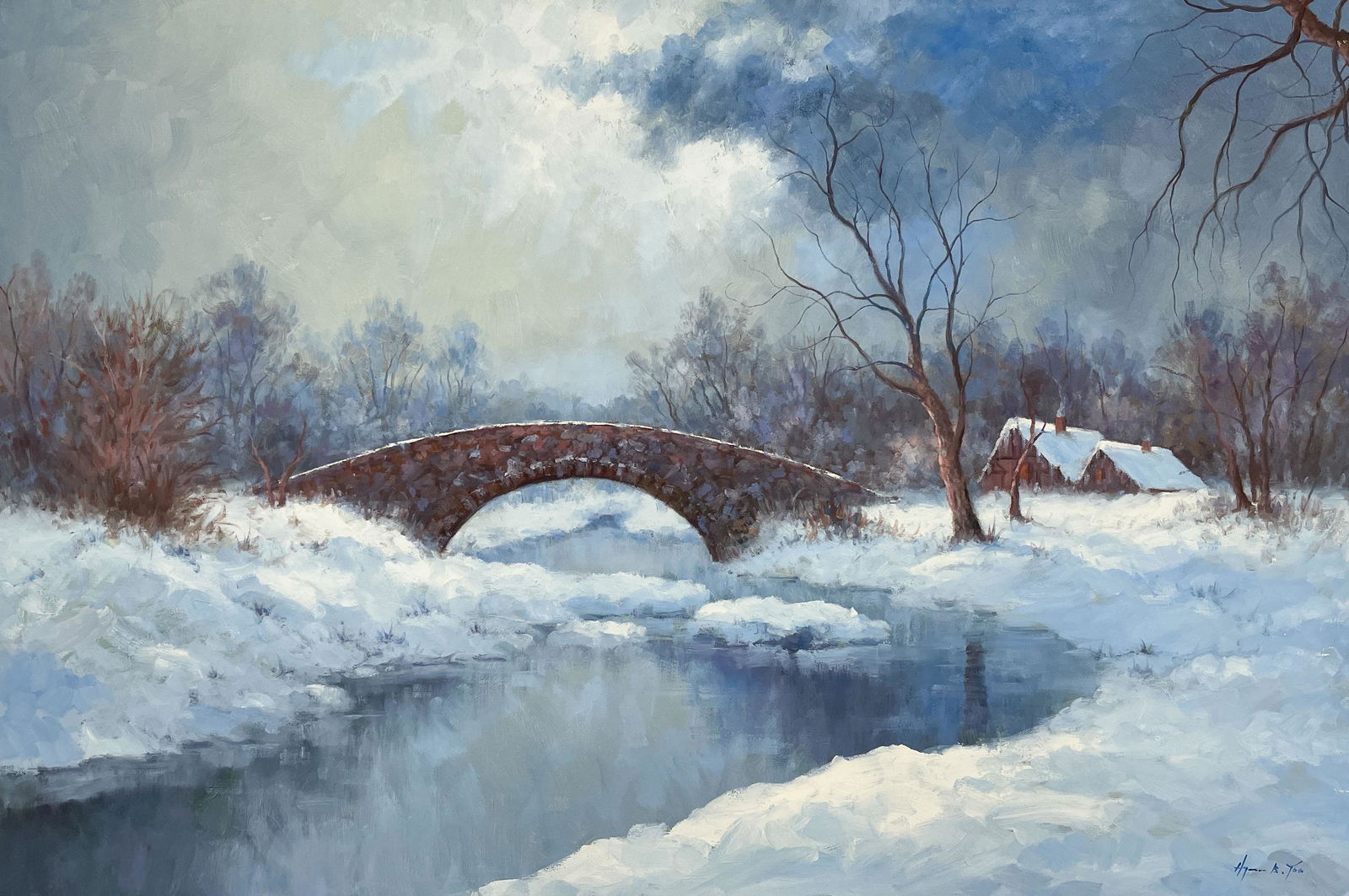 Hyun Bo Yoo - Winter Creek (1 of 3)