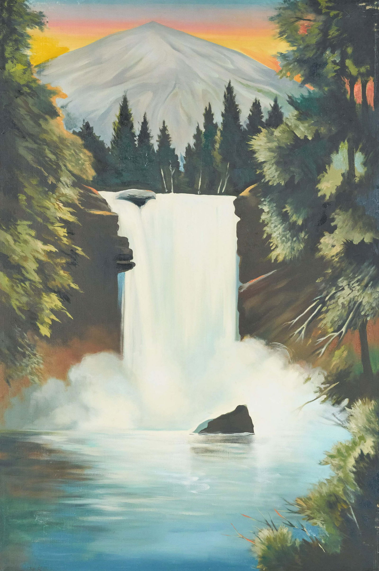Lowell Nesbitt - Waterfall IV (1 of 3)