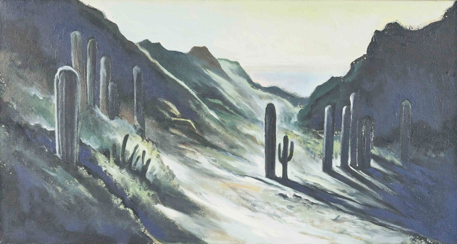 Lowell Nesbitt - Cactus Trail II (1 of 3)