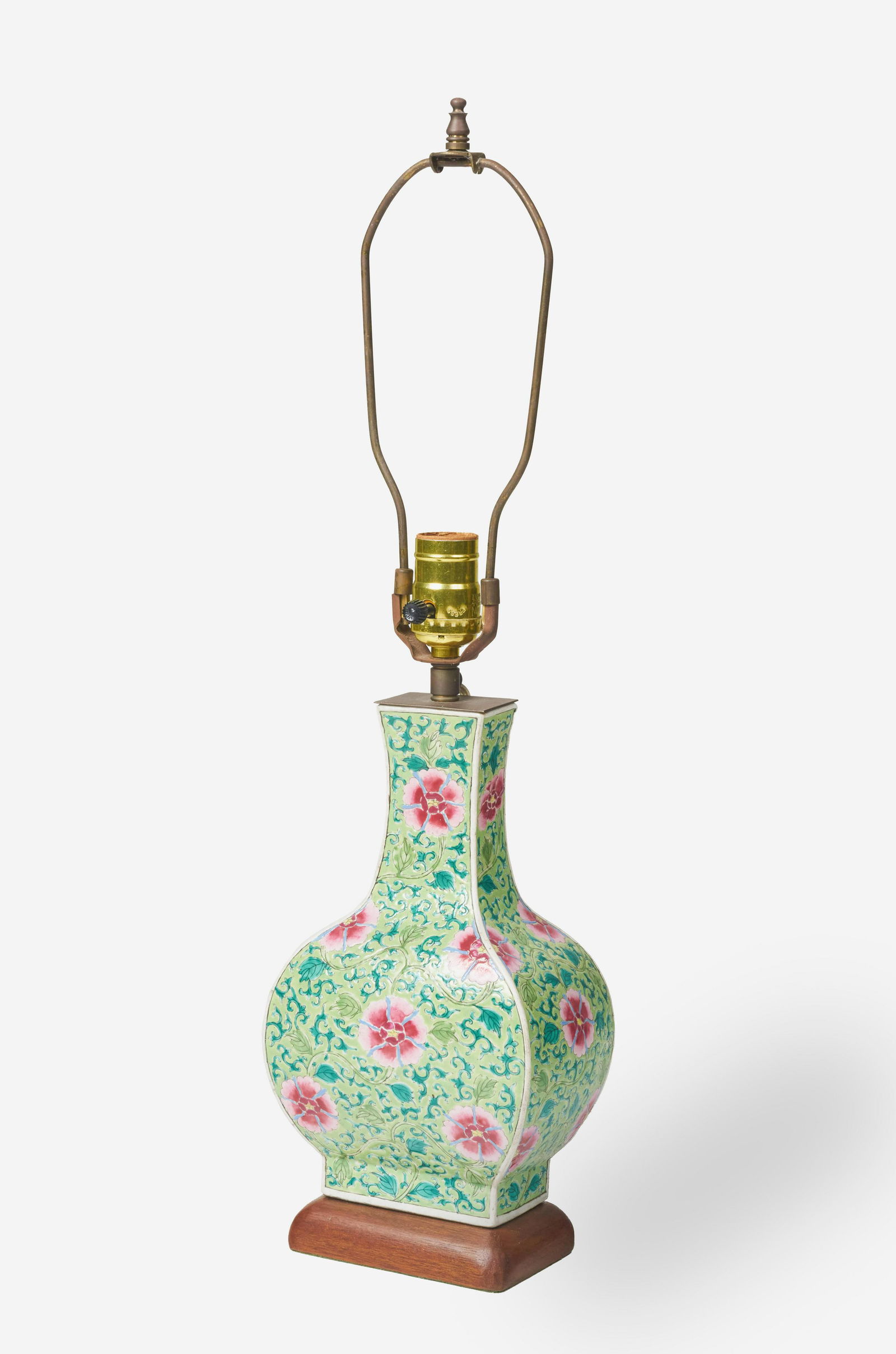 A Chinese Florally Decorated Porcelain Vase (1 of 4)