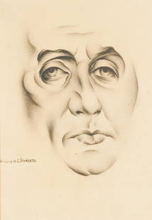 William S. Schwartz - Study of an Old Man's Head: Lot 7 William S. Schwartz American (1896-1977) Study of an Old Man's Head (c.1920) graphite on paper signed lower left 8 1/4 x 5 3/4 inches Provenance: from a Private New York Collection