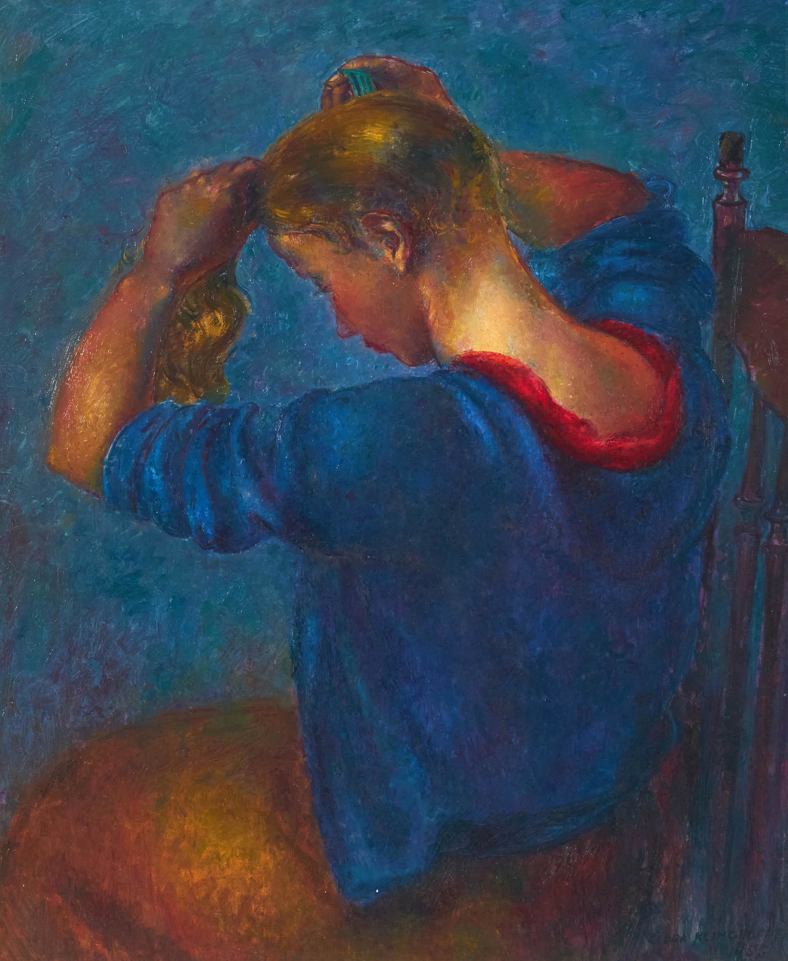 Clara Klinghoffer - Rachel, Doing Hair (1 of 6)