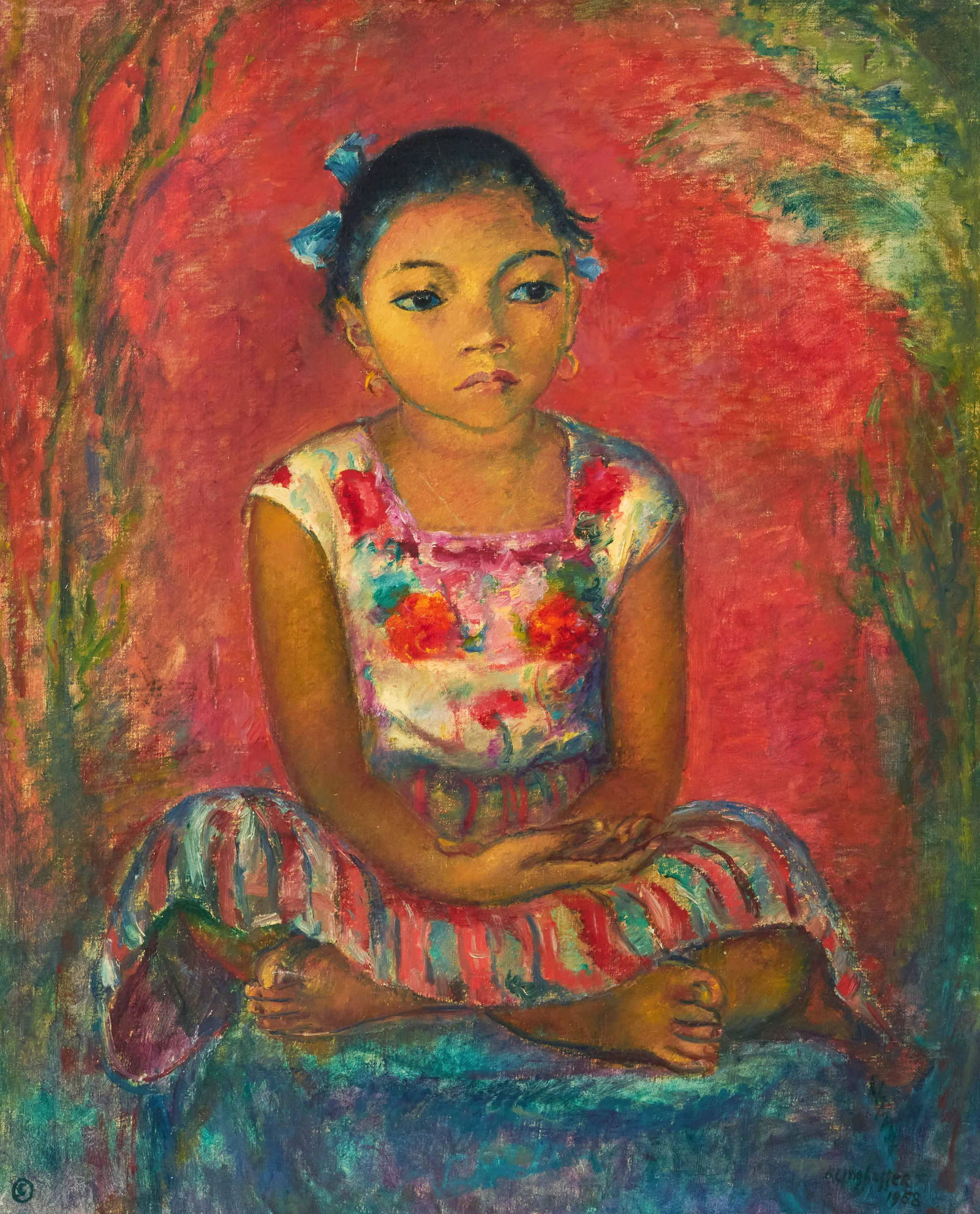 Clara Klinghoffer - Portrait of a Young Girl (1 of 4)